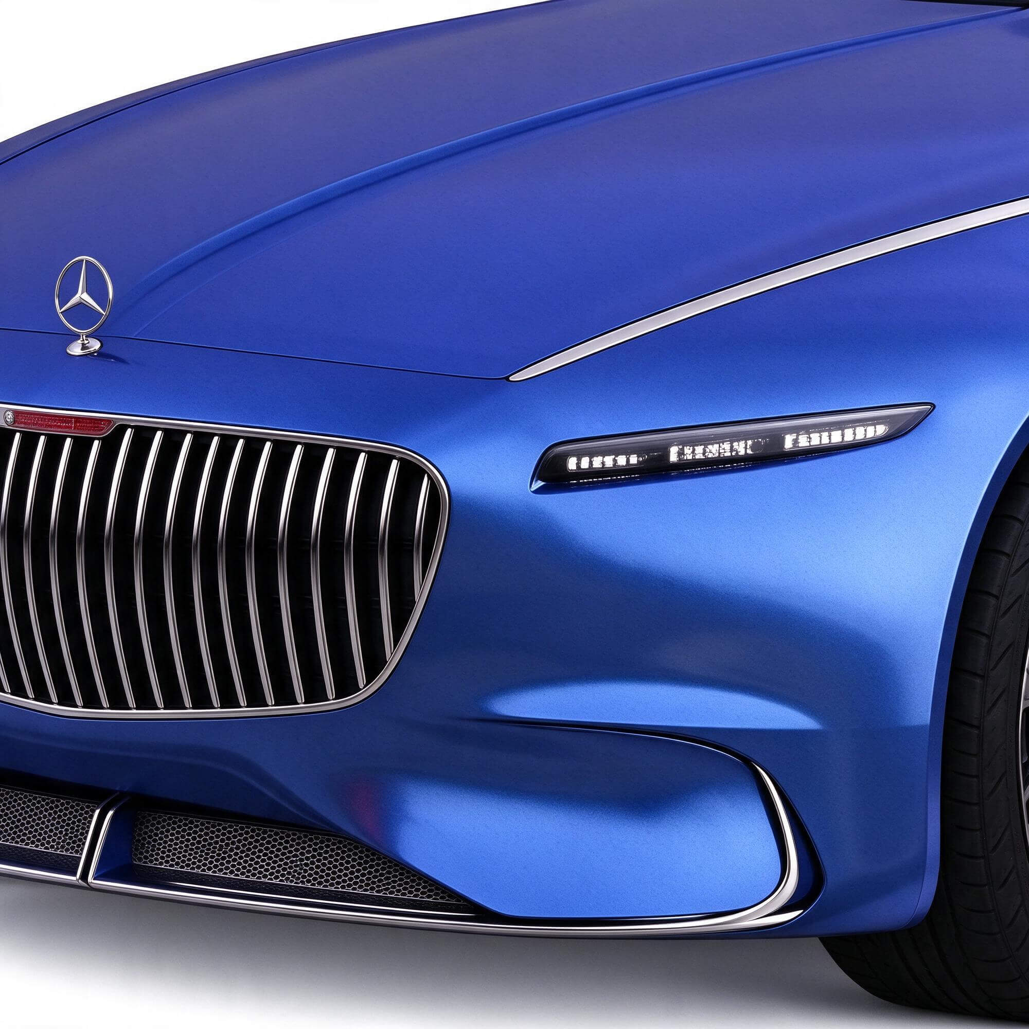 Mercedes Maybach Vision 6 Concept Cabriolet 3d Model 3D Model
