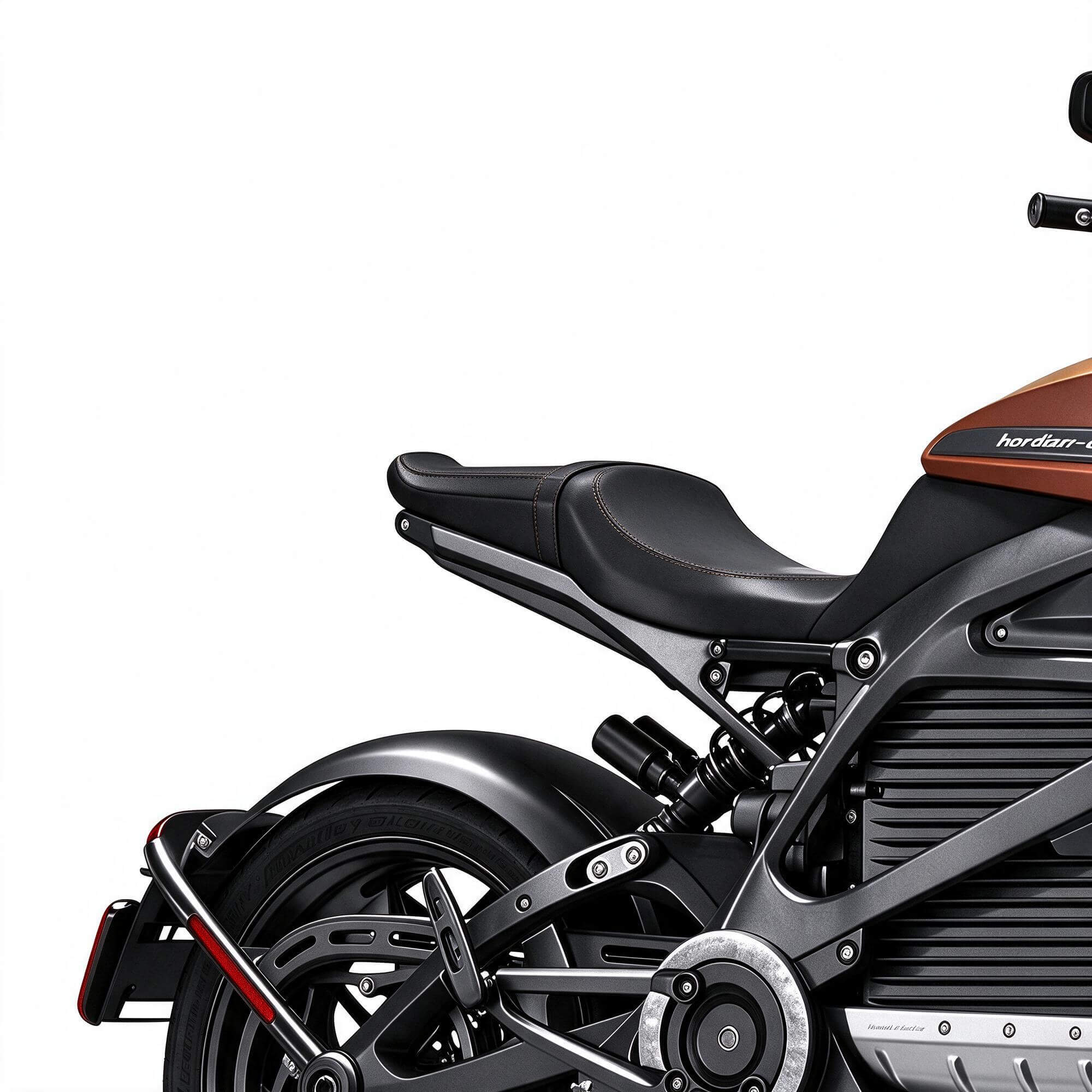 Orange LiveWire Electric Motorcycle 3D Model 3D Model