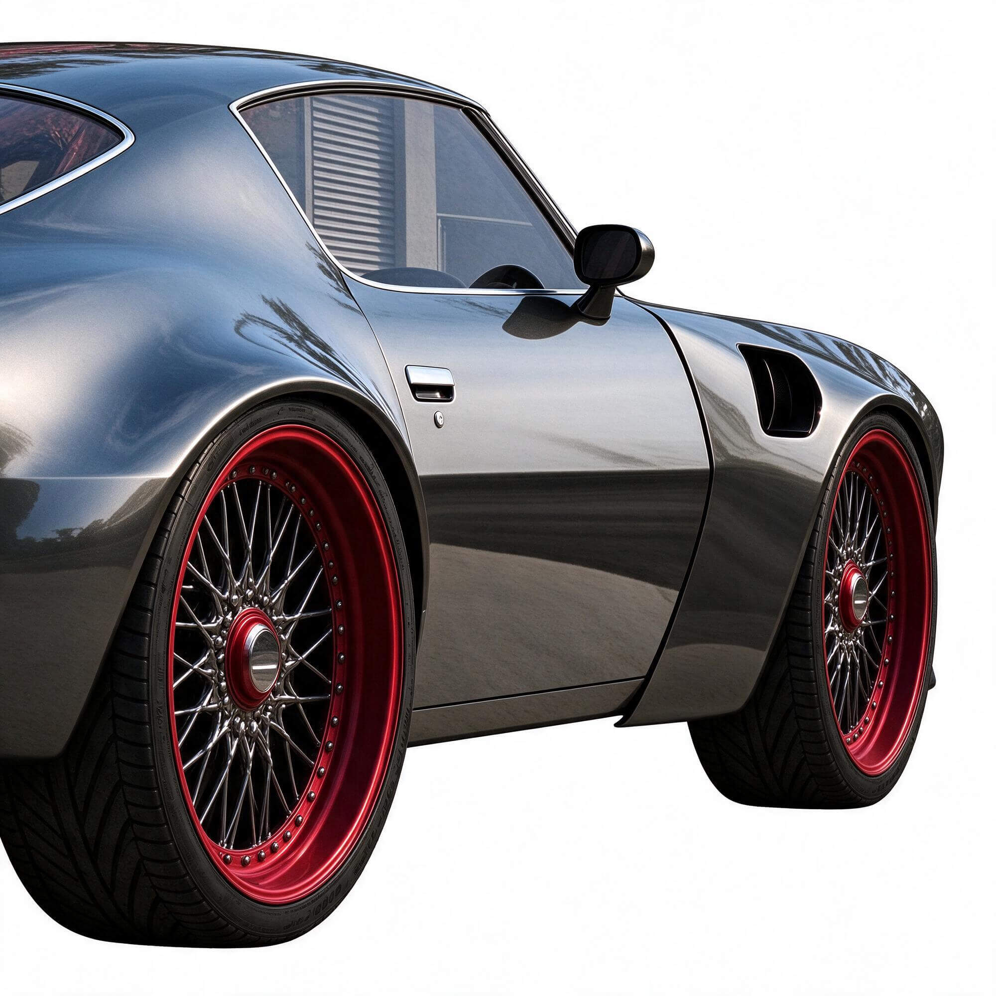 Pontiac Firebird Classic Muscle Car 3d Model 3D Model