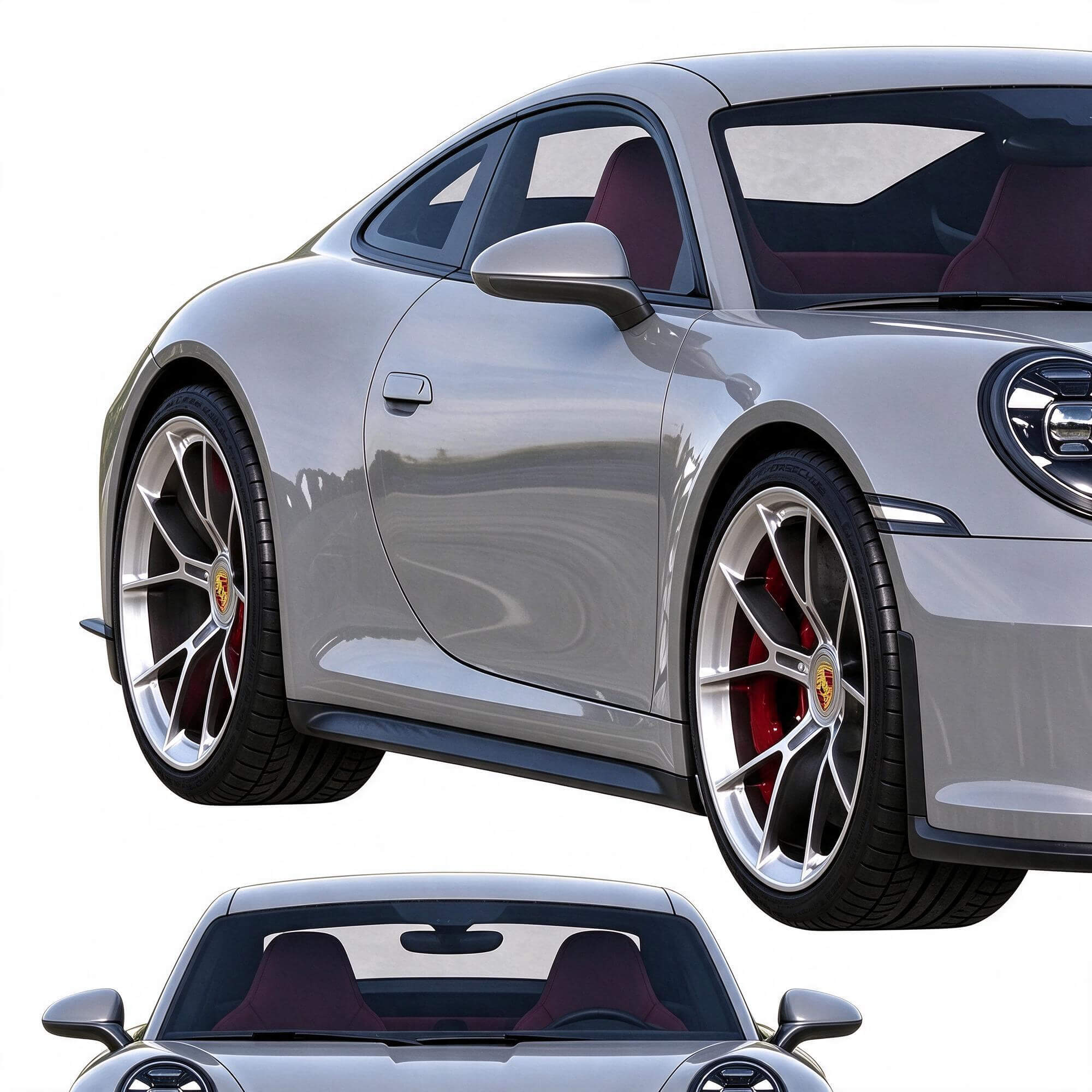 Porsche 911 GT3 Coupe 3d Model 3D Model