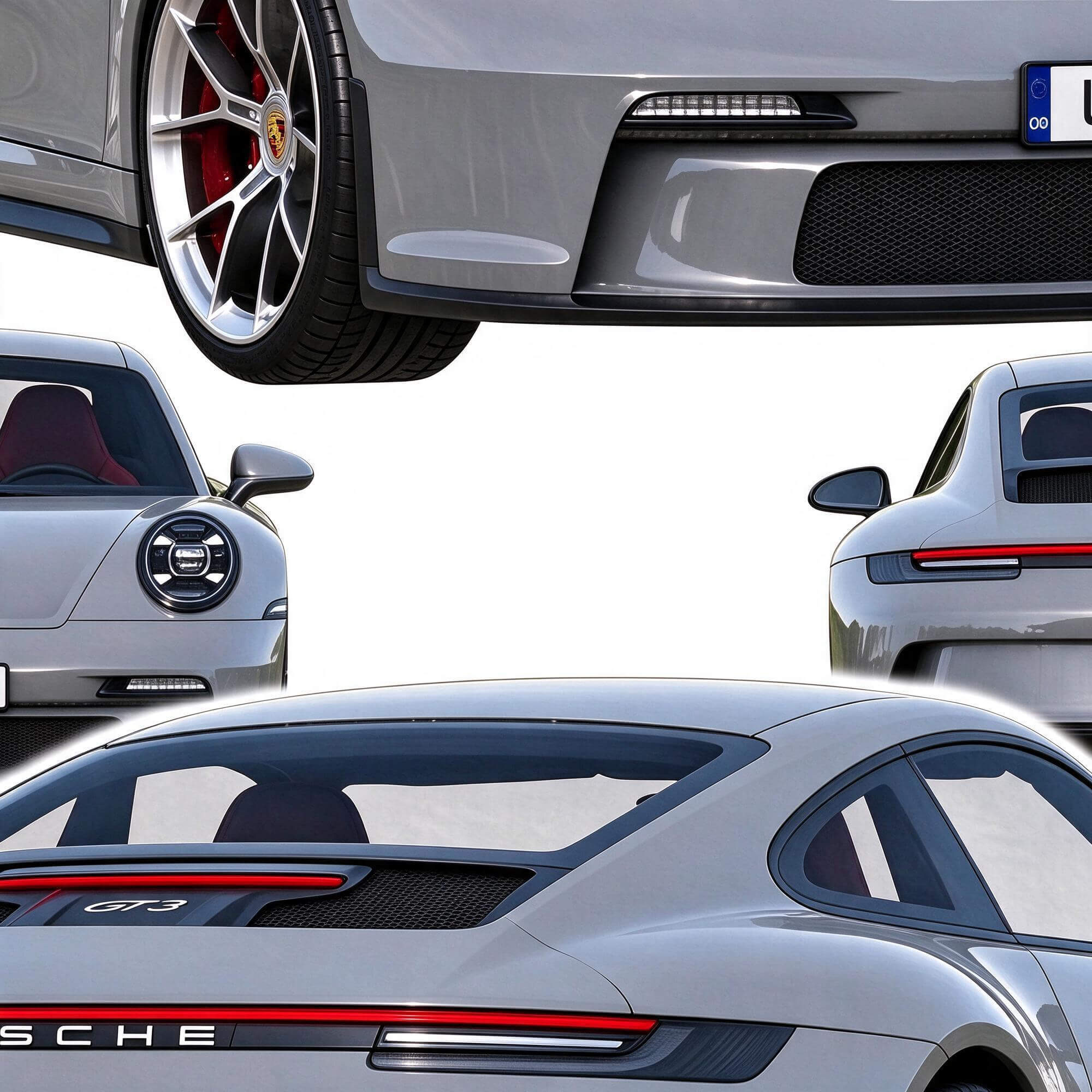 Porsche 911 GT3 Coupe 3d Model 3D Model