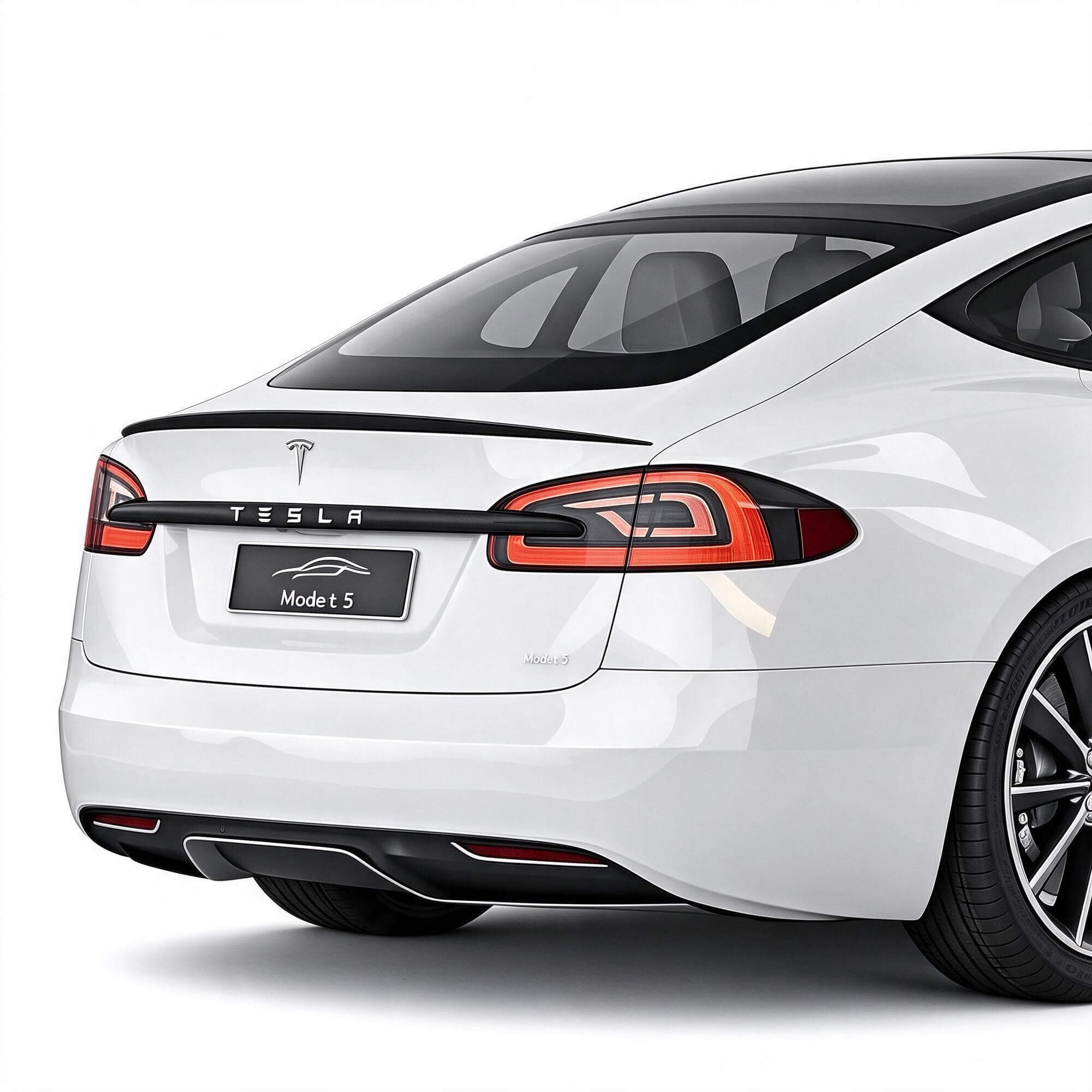 Tesla Model S Electric Sedan 3D Model 3D Model