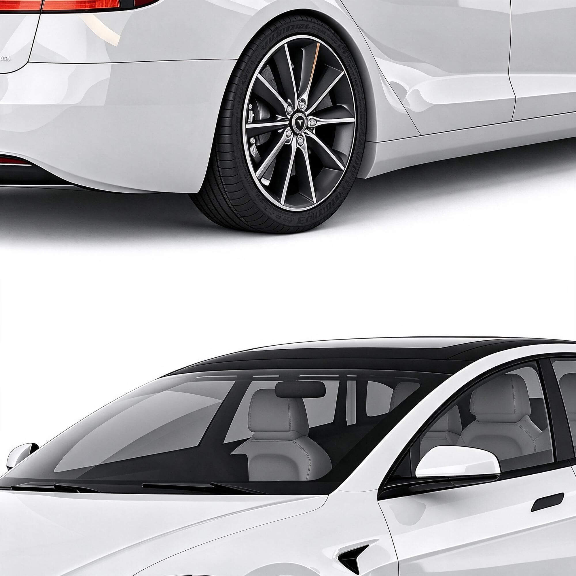 Tesla Model S Electric Sedan 3D Model 3D Model