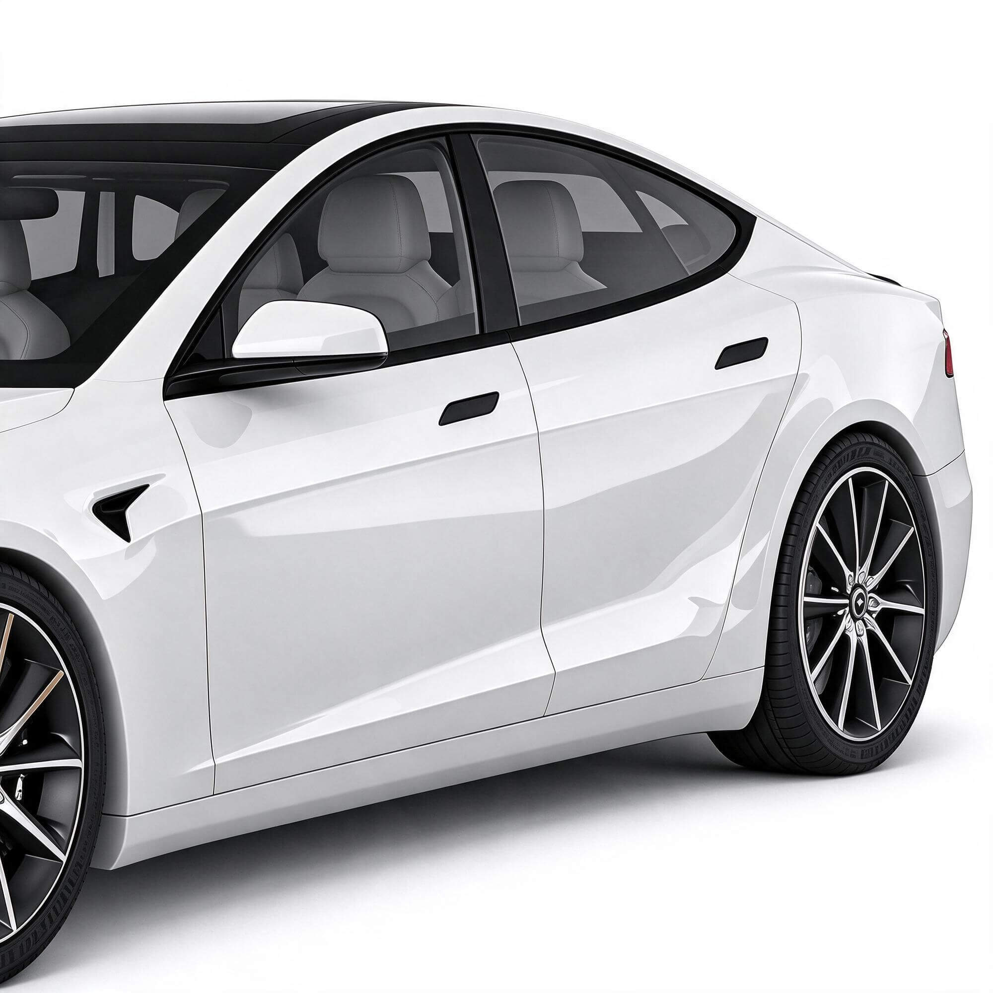 Tesla Model S Electric Sedan 3D Model 3D Model