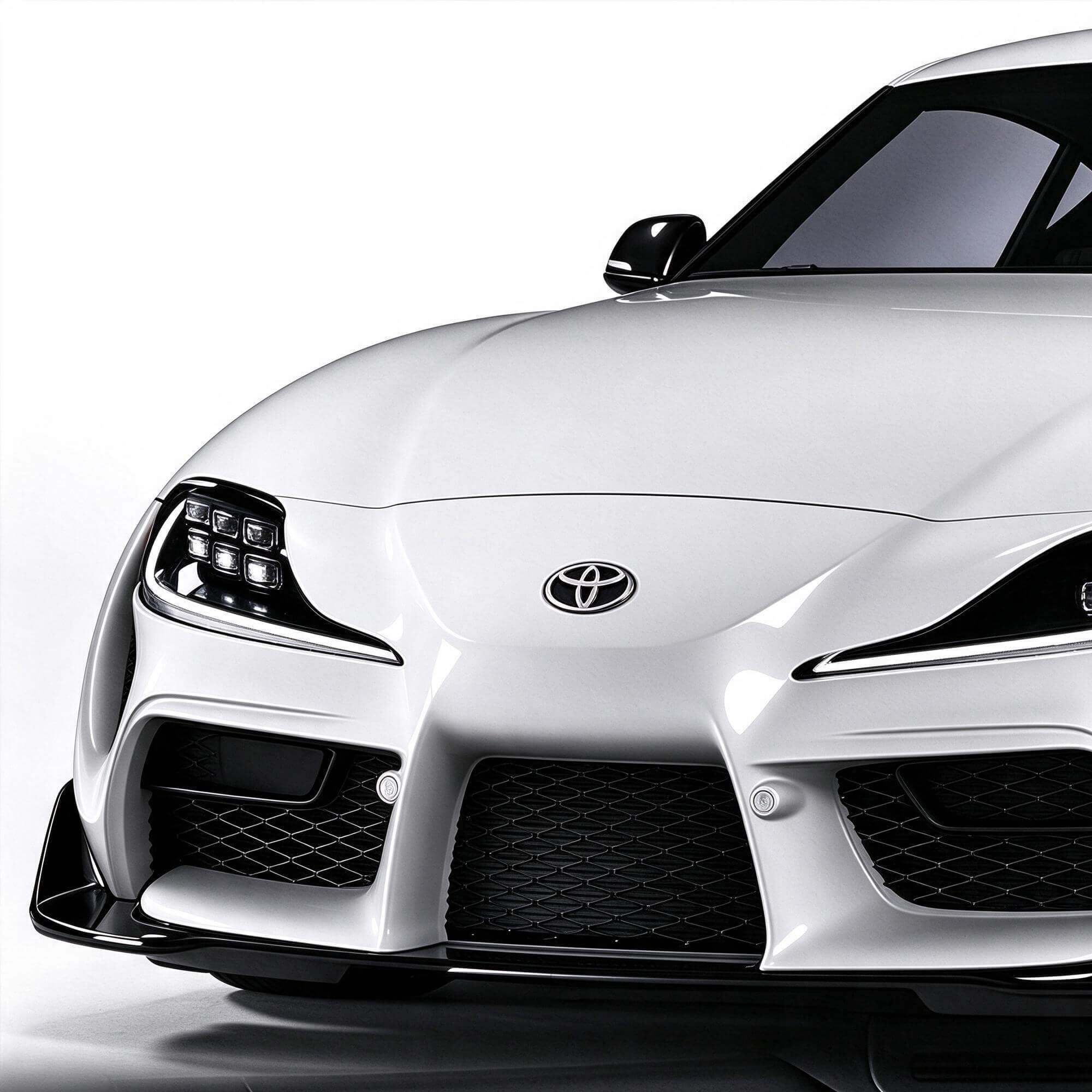 Toyota Supra Sports Car 3D Model 3D Model
