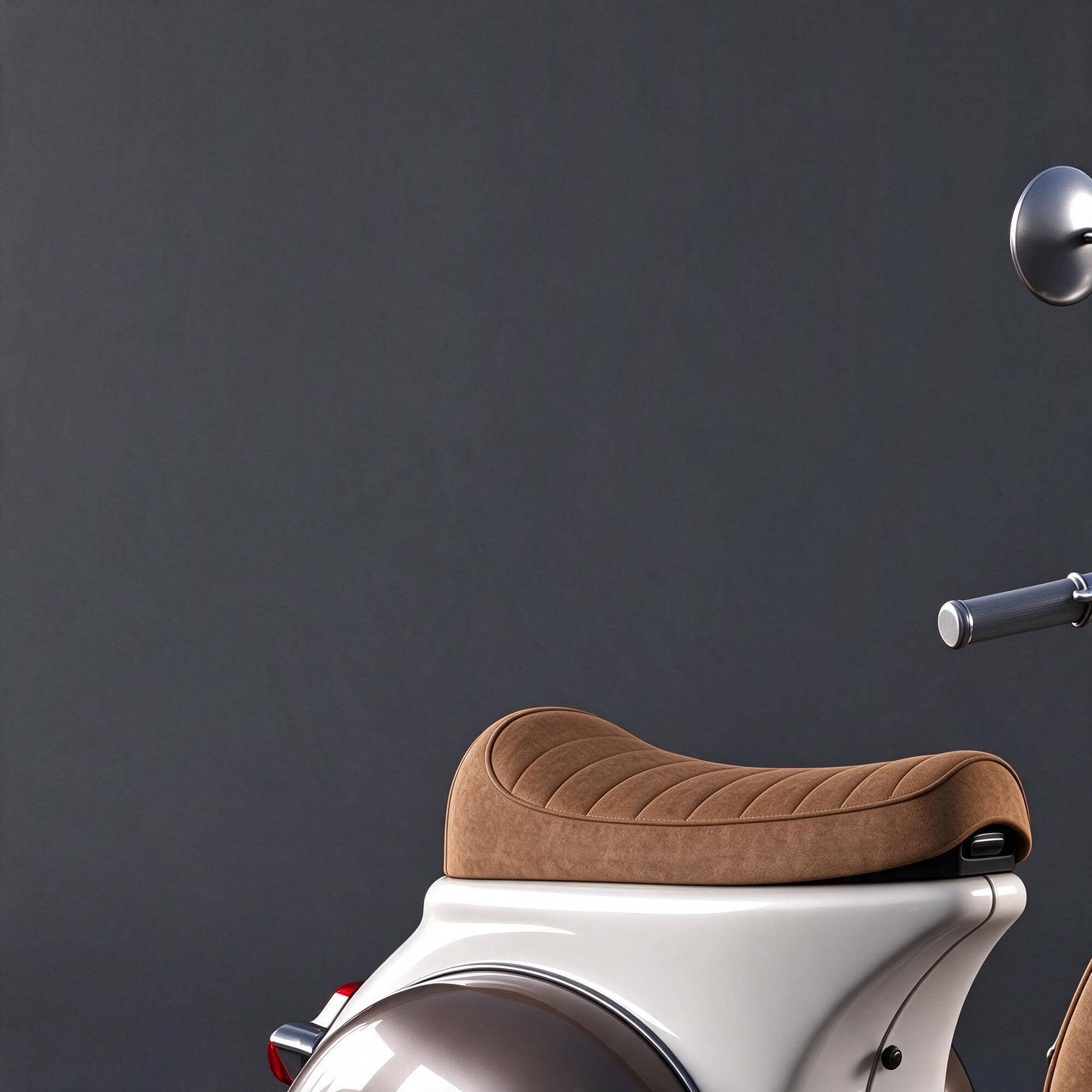 Vespa Classic Retro Scooter 3D Model 3D Model