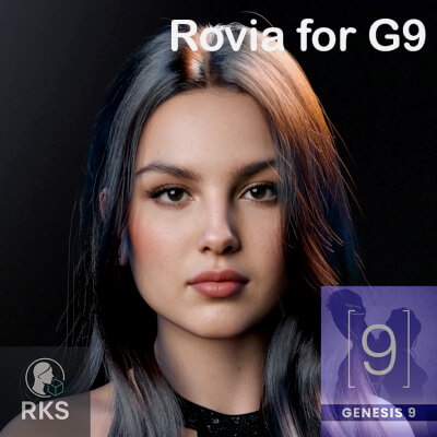 RKS Rovia for Genesis 9 Daz Content