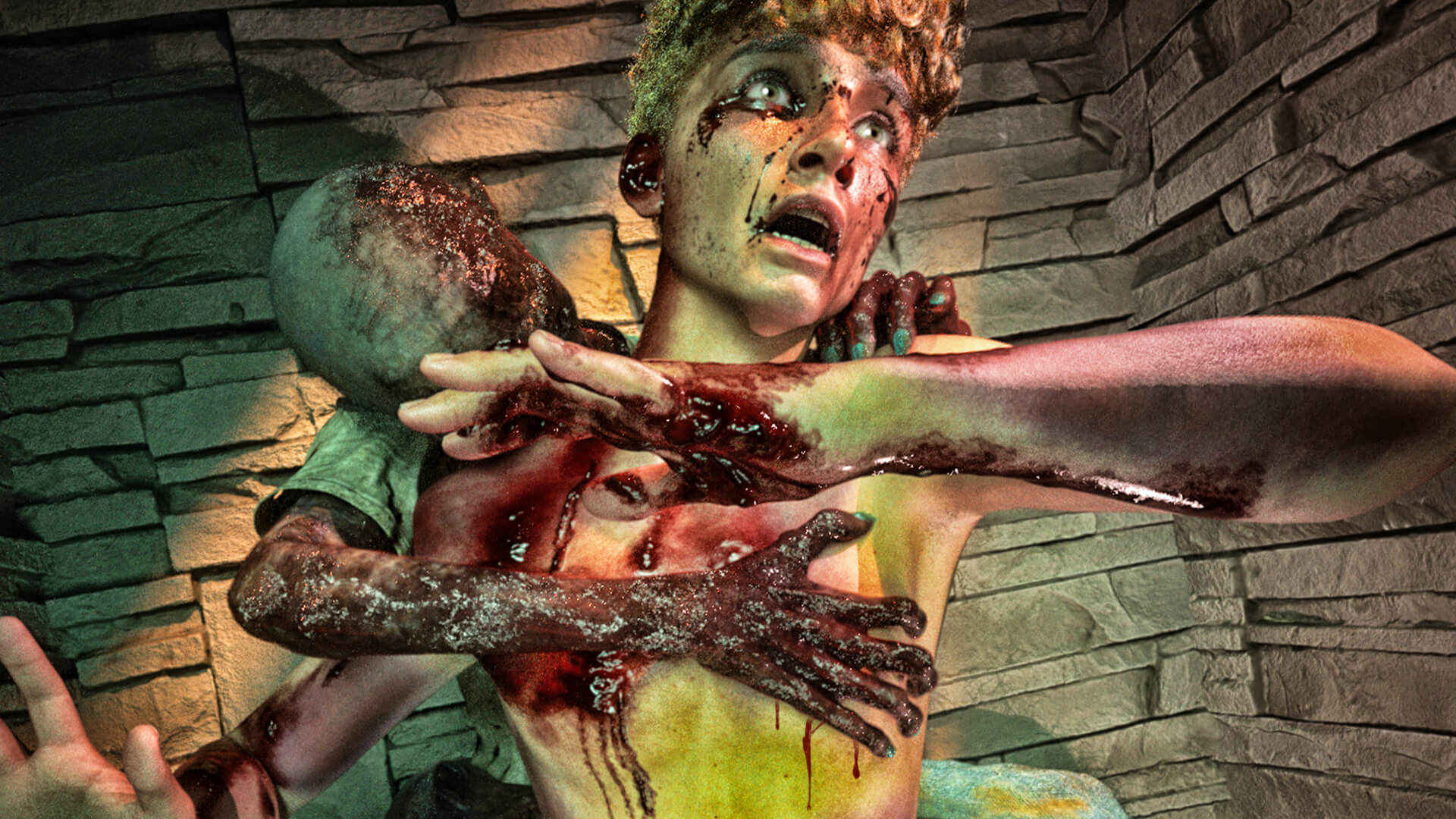 Help Me Please 3D Render, Digital Artwork by RLove