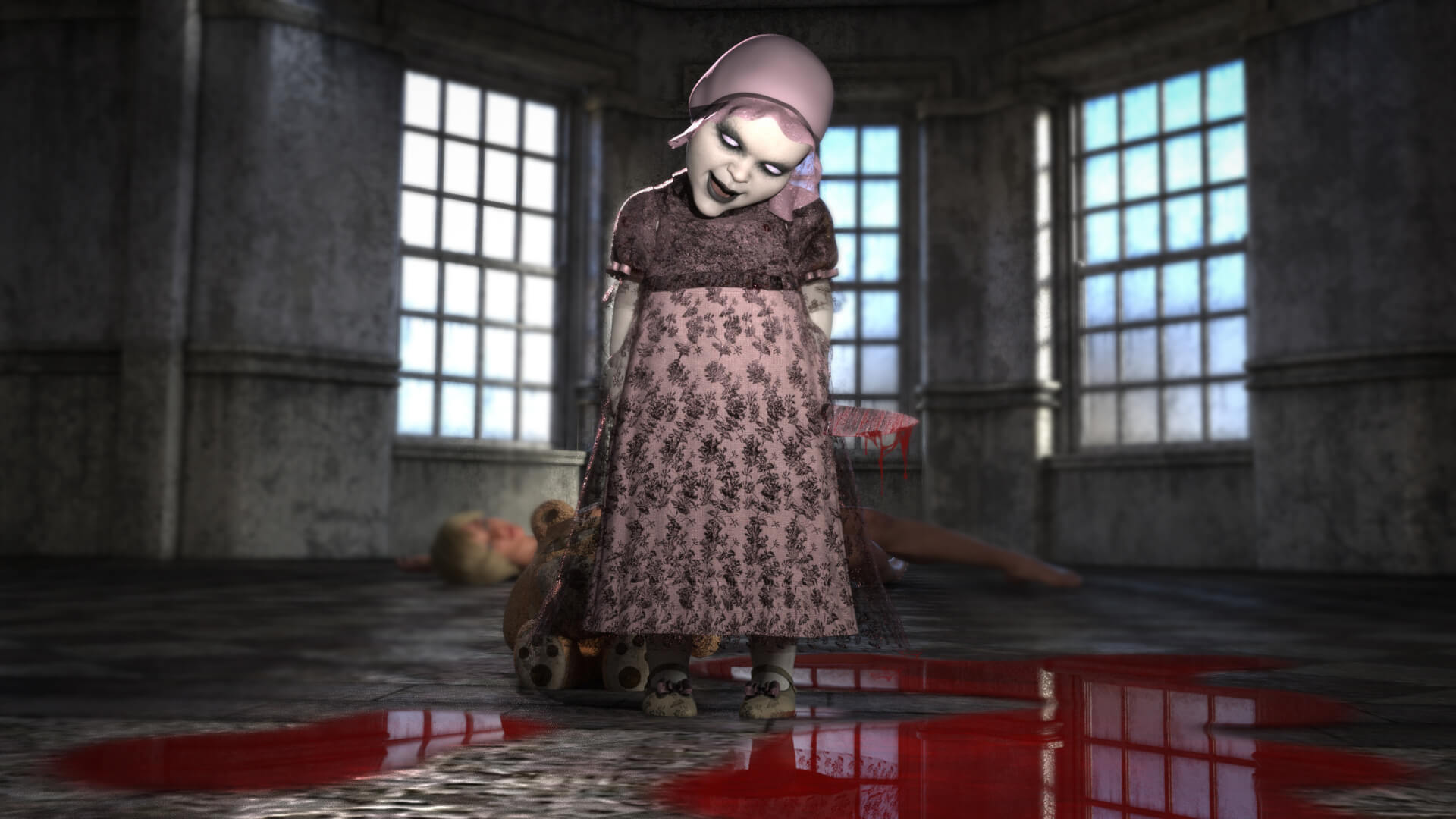 Im a Baddd Girl 3D Render, Digital Artwork by RLove