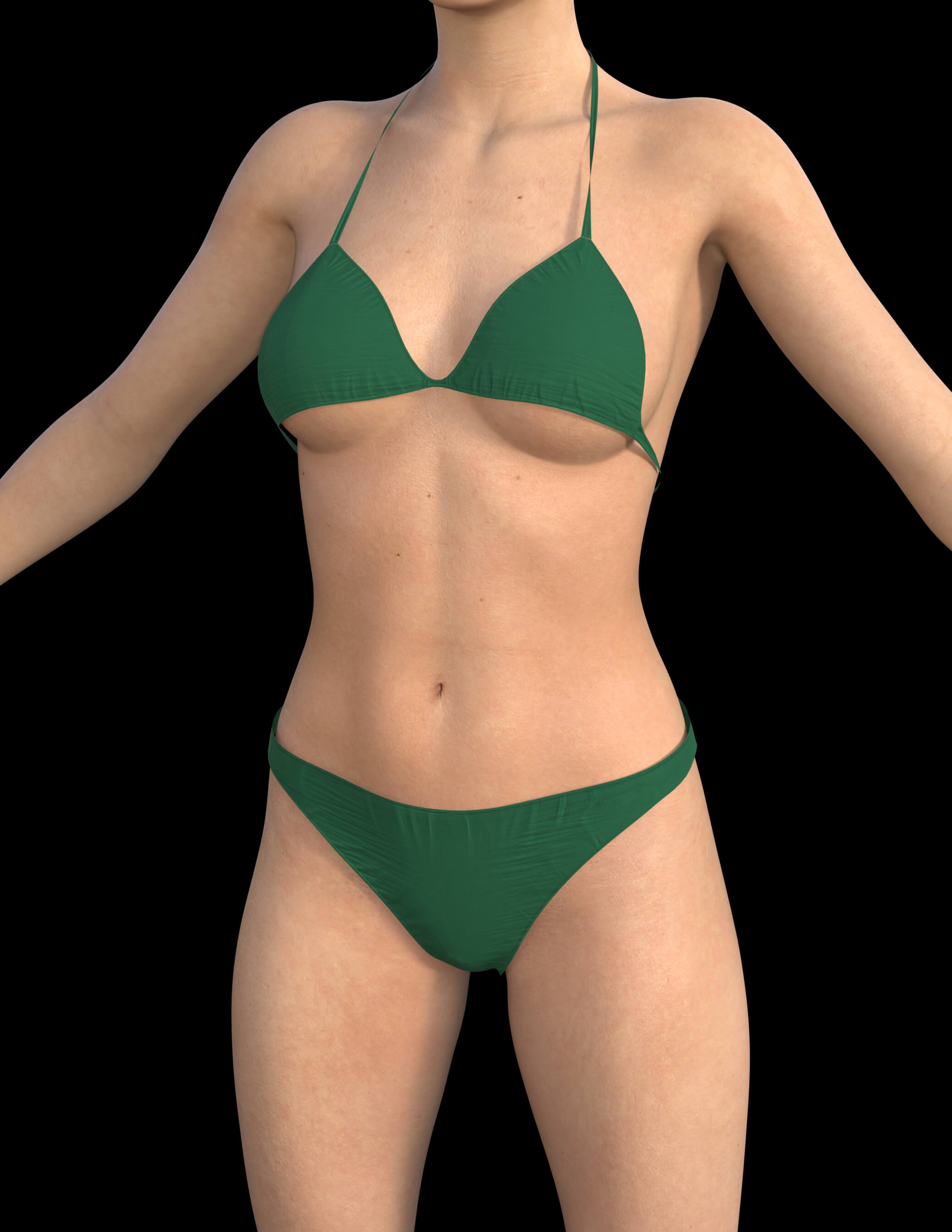 Beach Tank Outfit for Genesis 8 Female Daz Content
