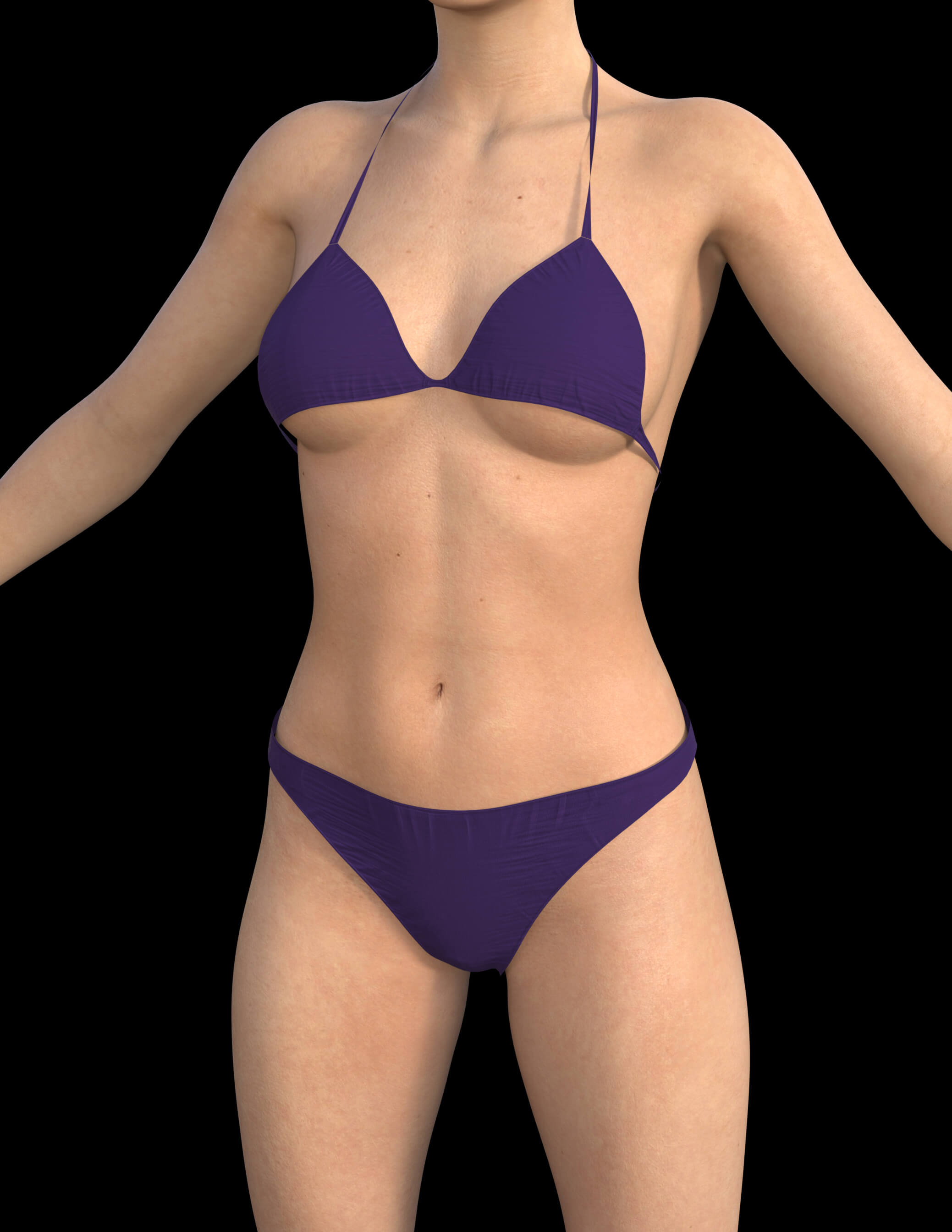 Beach Tank Outfit for Genesis 8 Female Daz Content