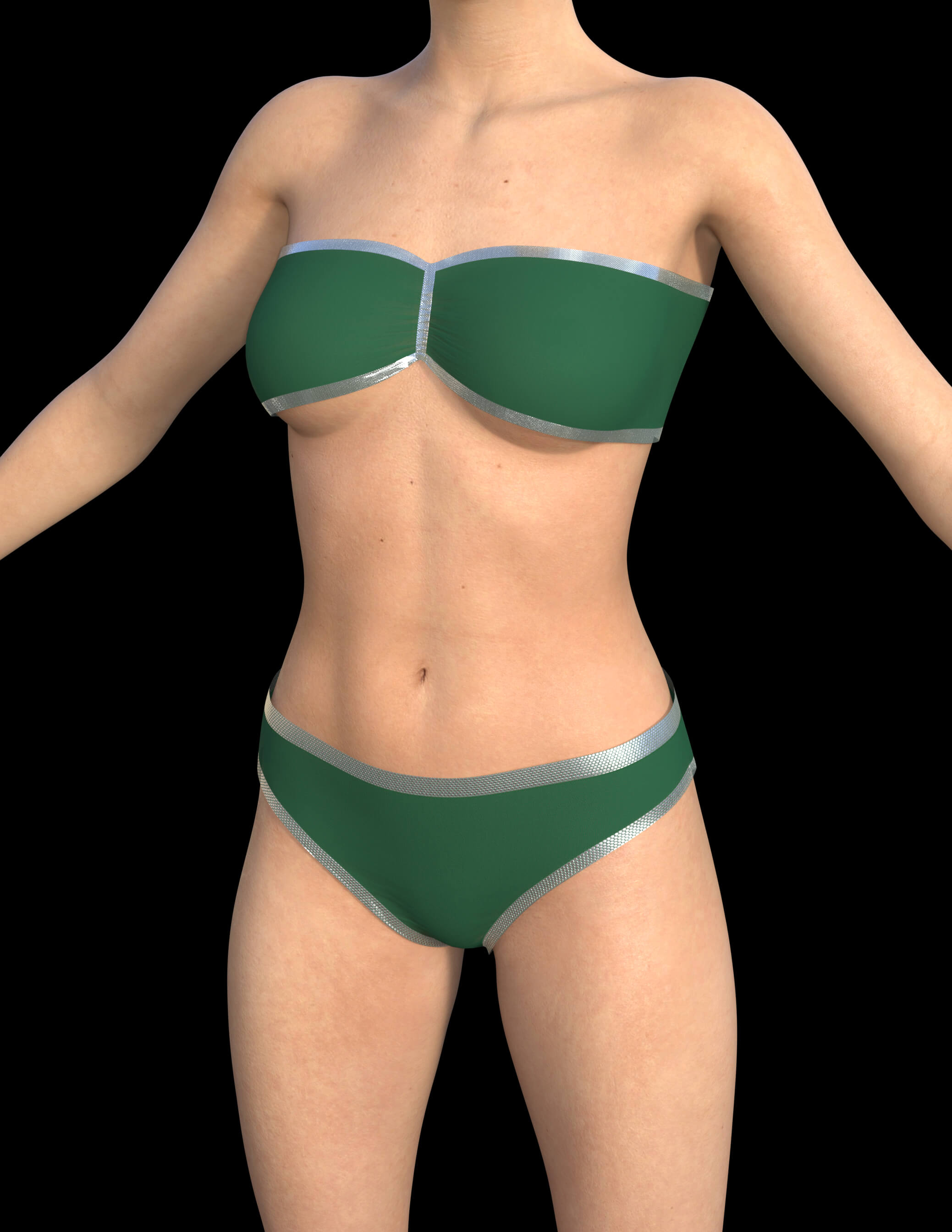 Diamond Bikini for Genesis 8 Female Daz Content