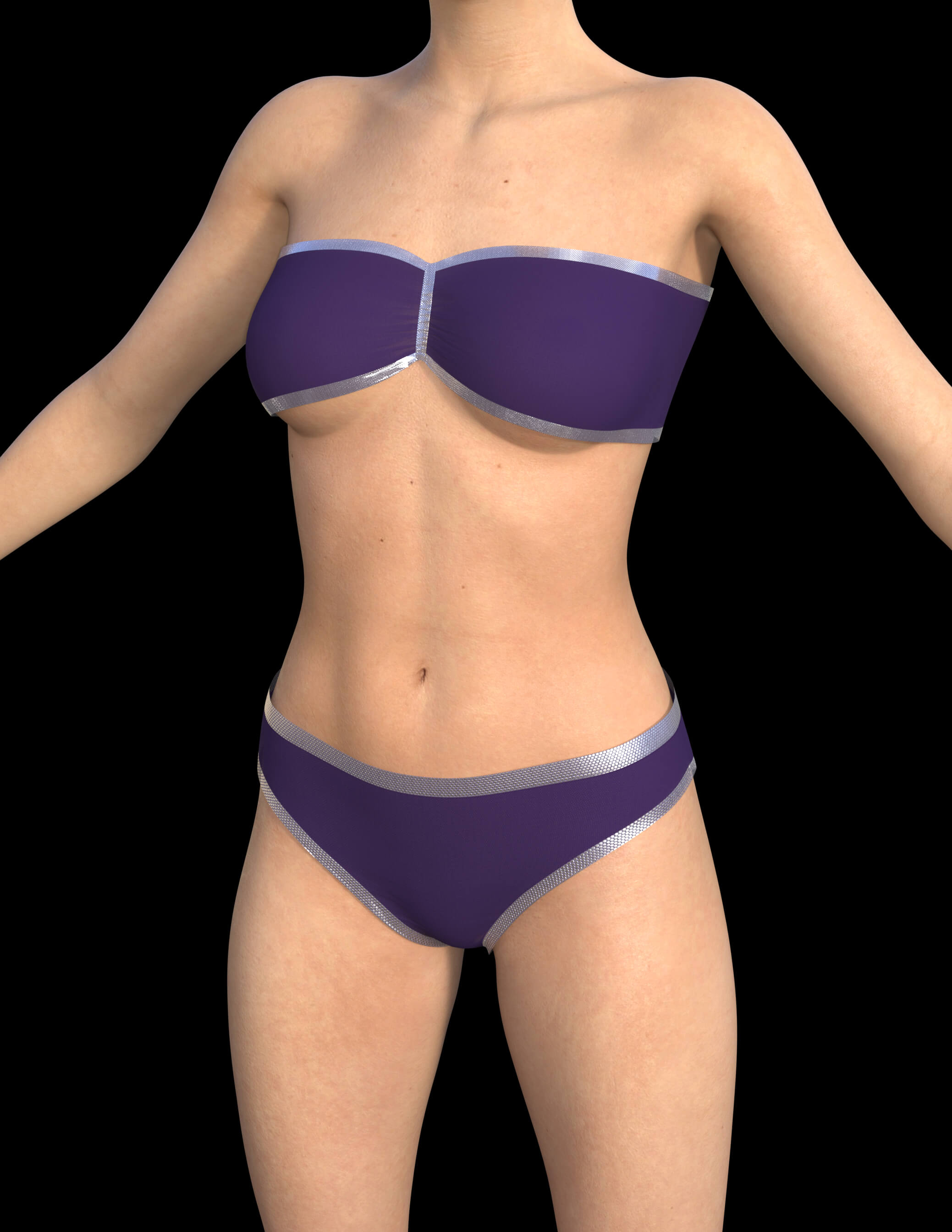 Diamond Bikini for Genesis 8 Female Daz Content