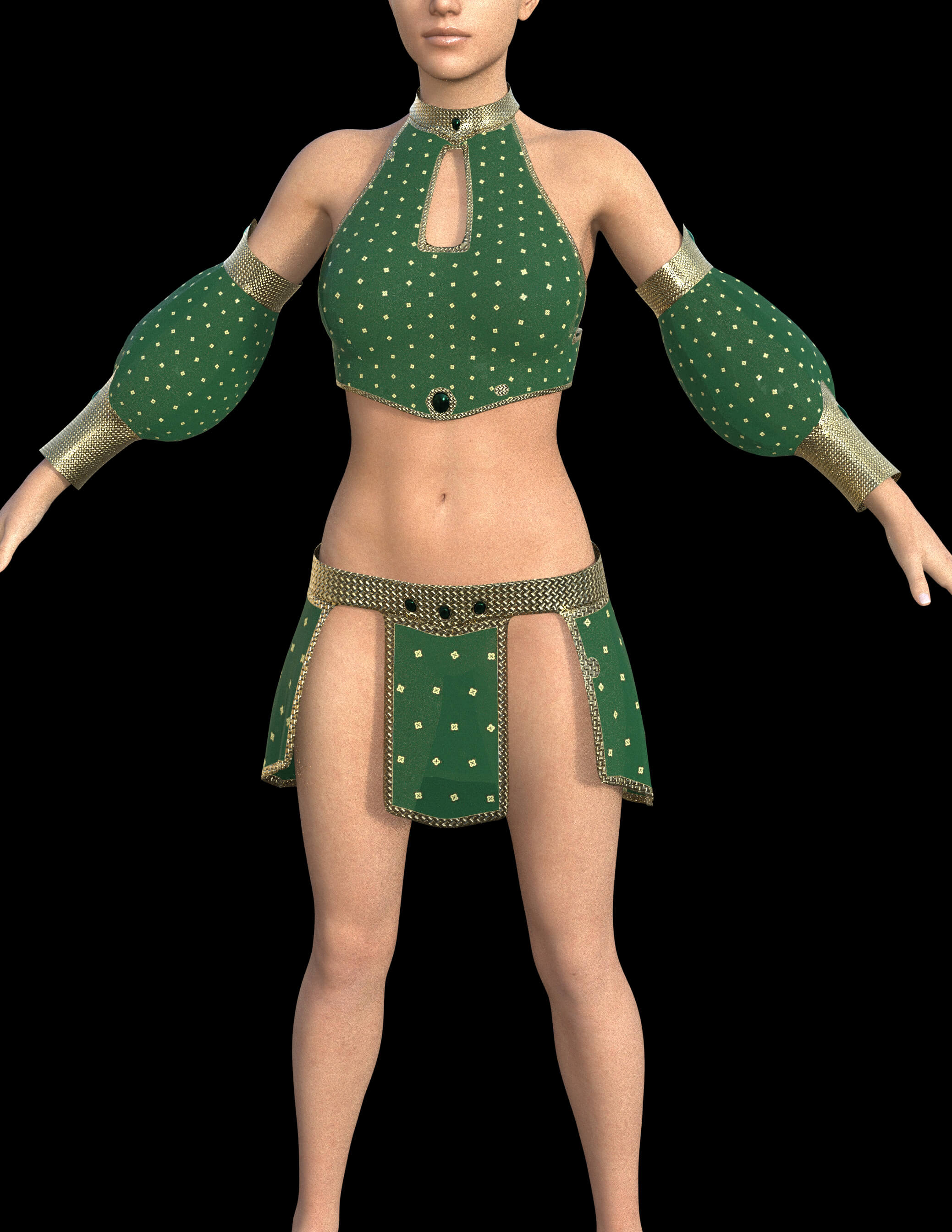 Free Persian Dancer Outfit for Genesis 8 Female Daz Content