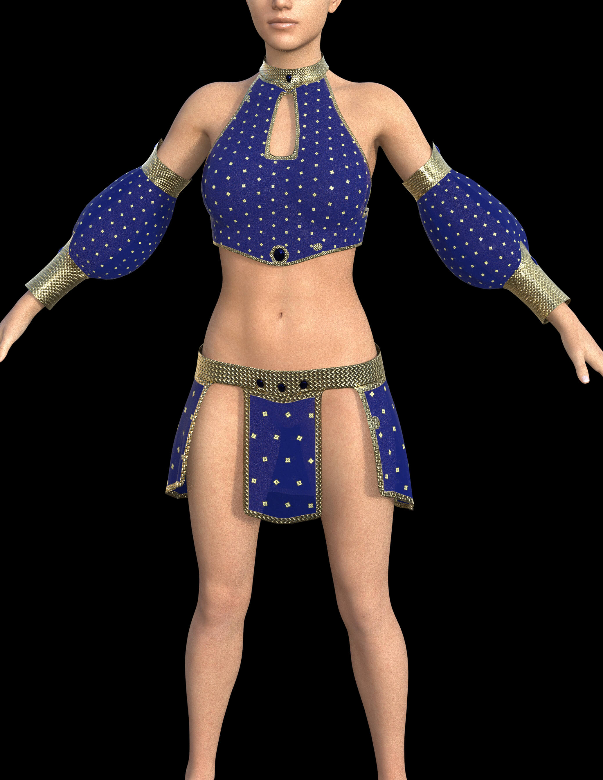 Free Persian Dancer Outfit for Genesis 8 Female Daz Content
