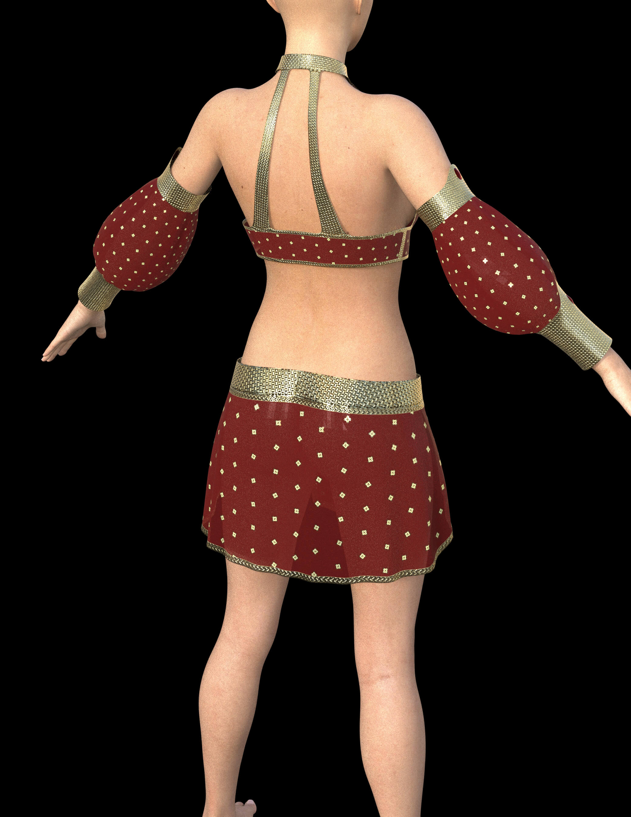 Free Persian Dancer Outfit for Genesis 8 Female Daz Content