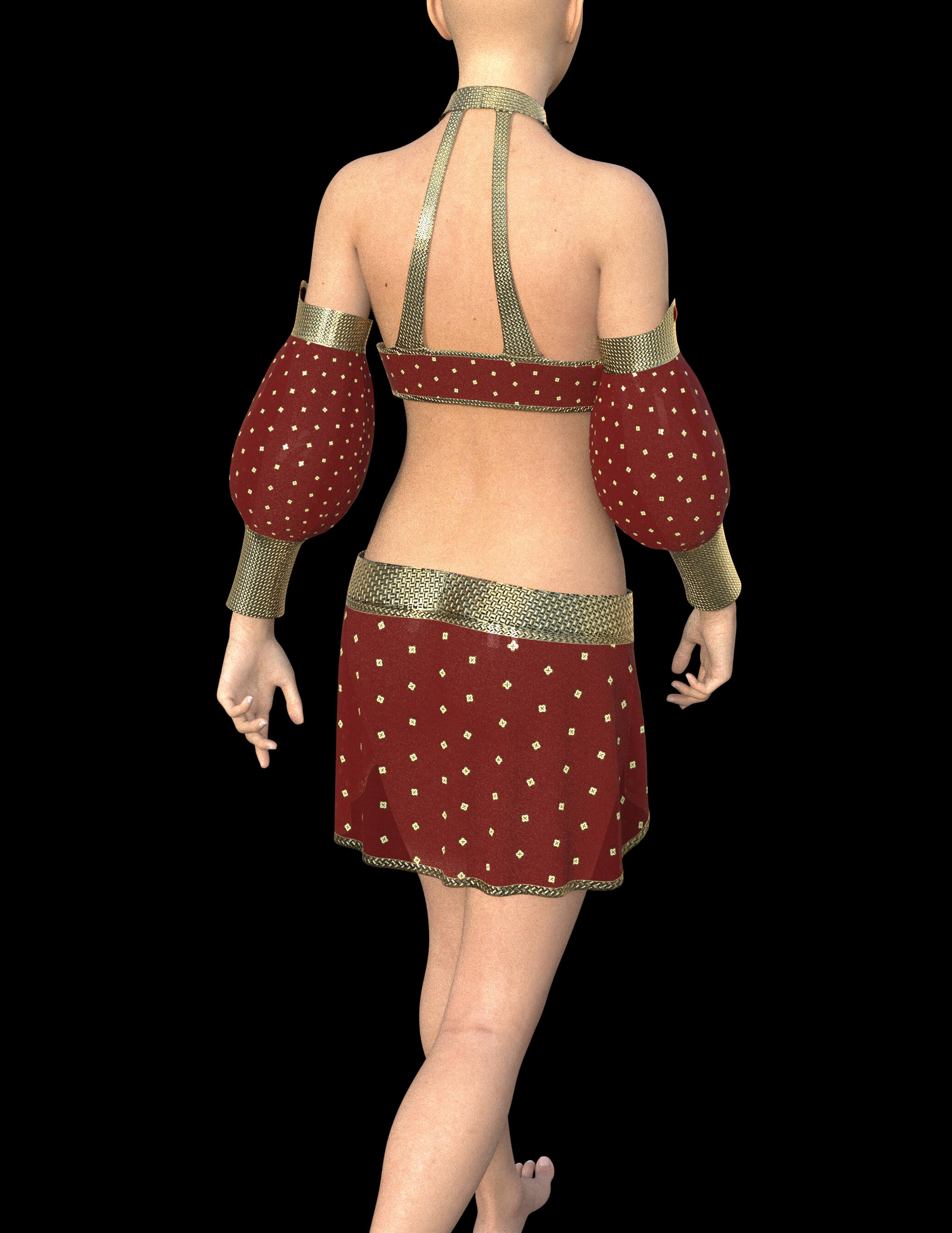 Free Persian Dancer Outfit for Genesis 8 Female Daz Content