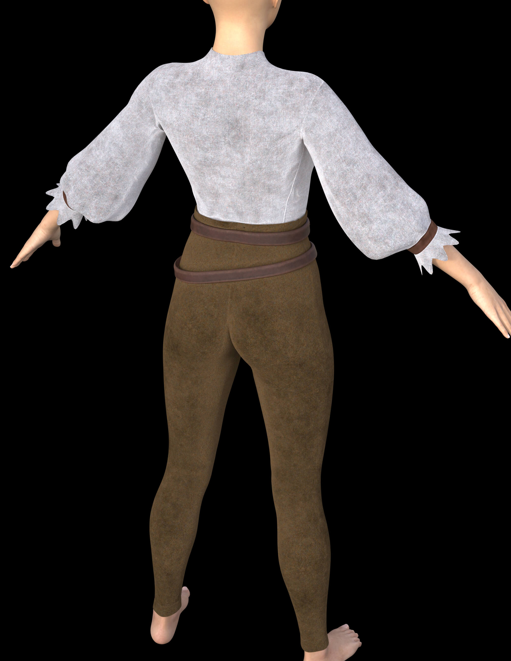 Medieval Casual Wear for Genesis 8 Female Daz Content