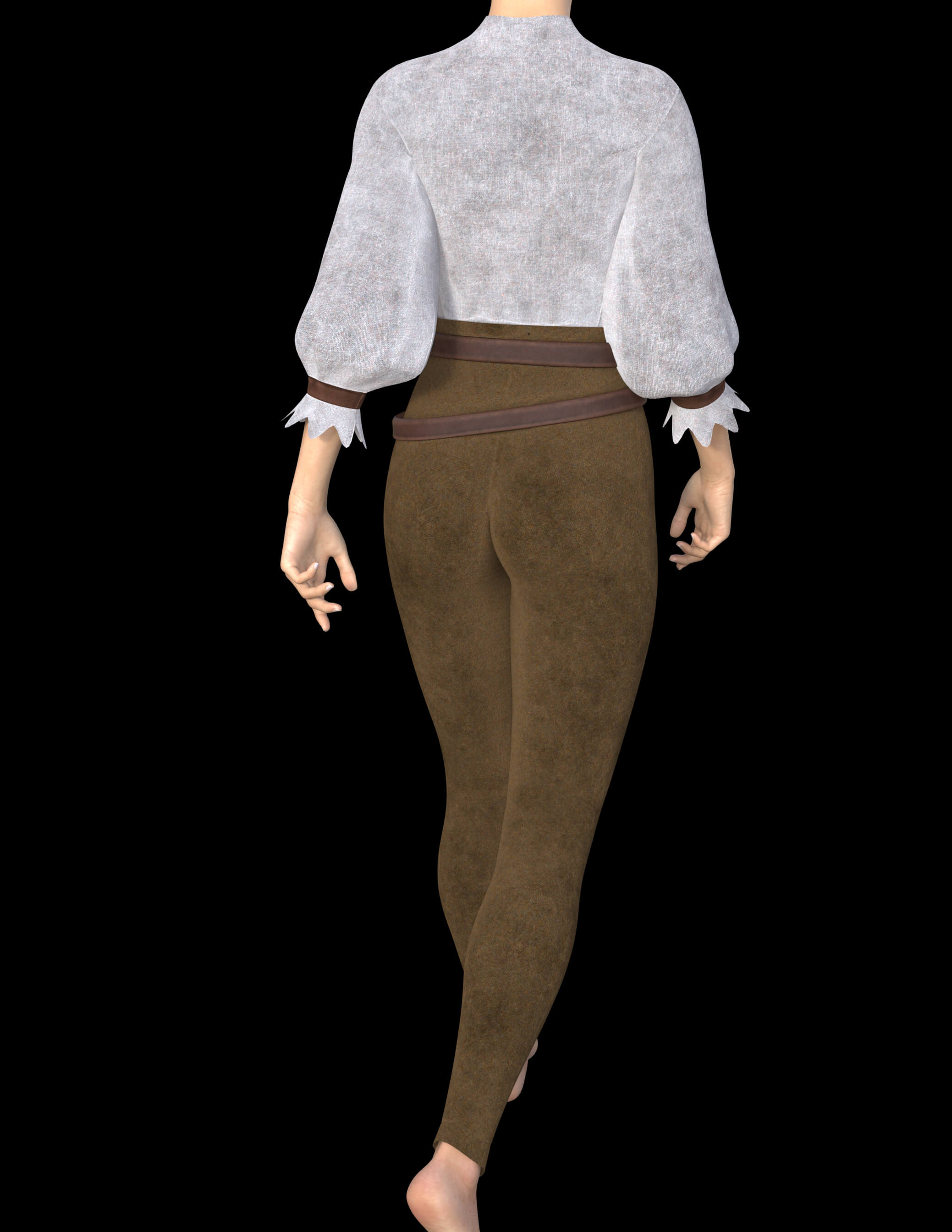 Medieval Casual Wear for Genesis 8 Female Daz Content