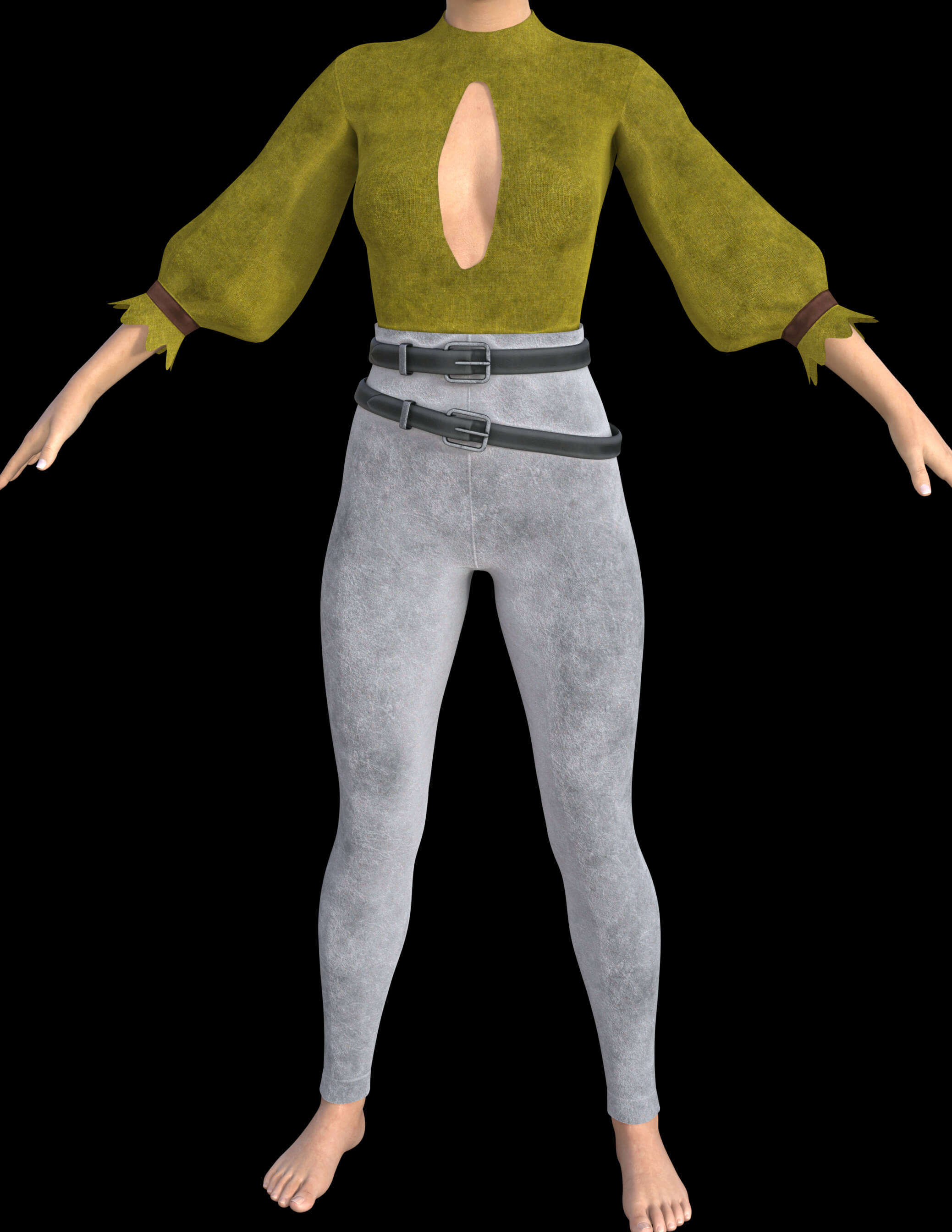 Medieval Casual Wear for Genesis 8 Female Daz Content