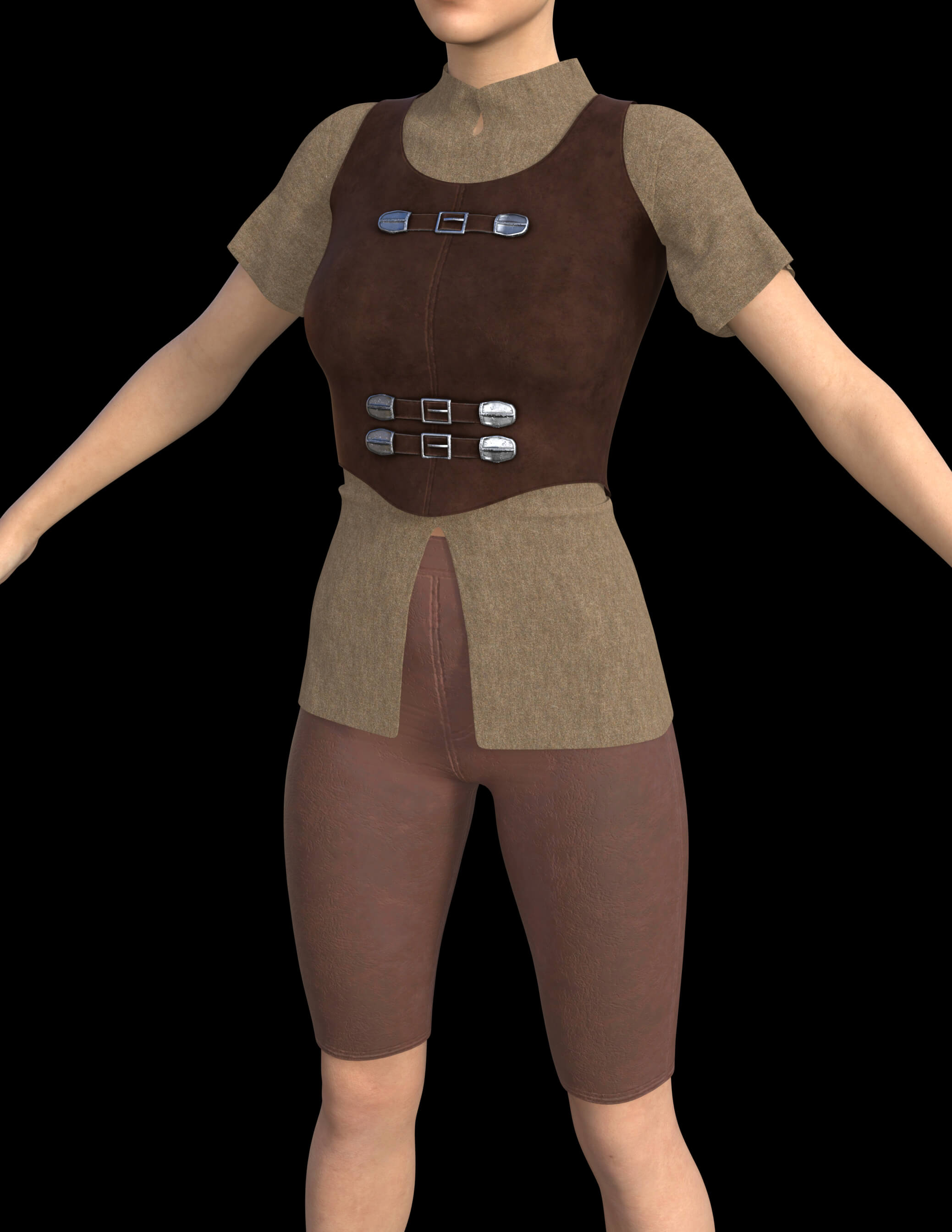 Medieval X1 Outfit for Genesis 8 Female Daz Content