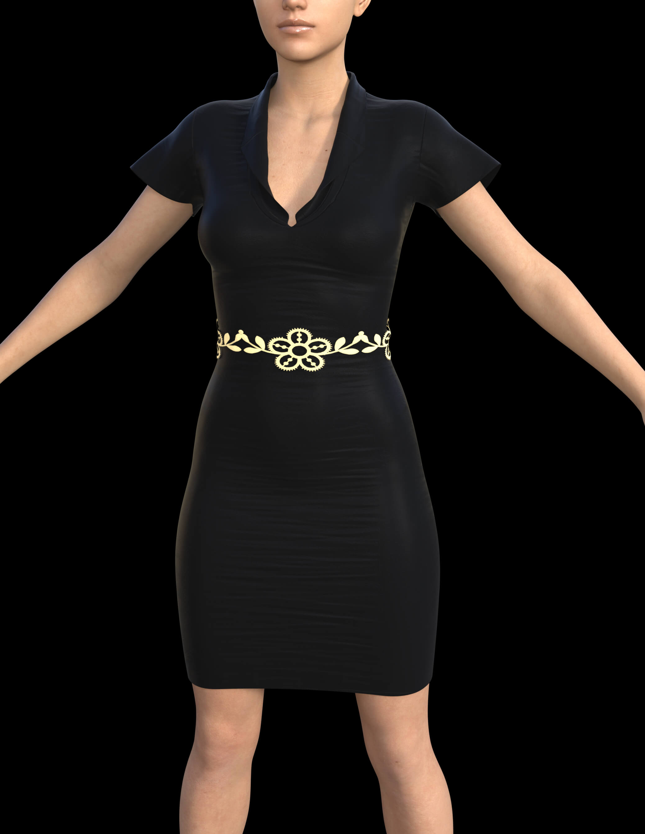 Nia Dress for Genesis 8 Female Daz Content