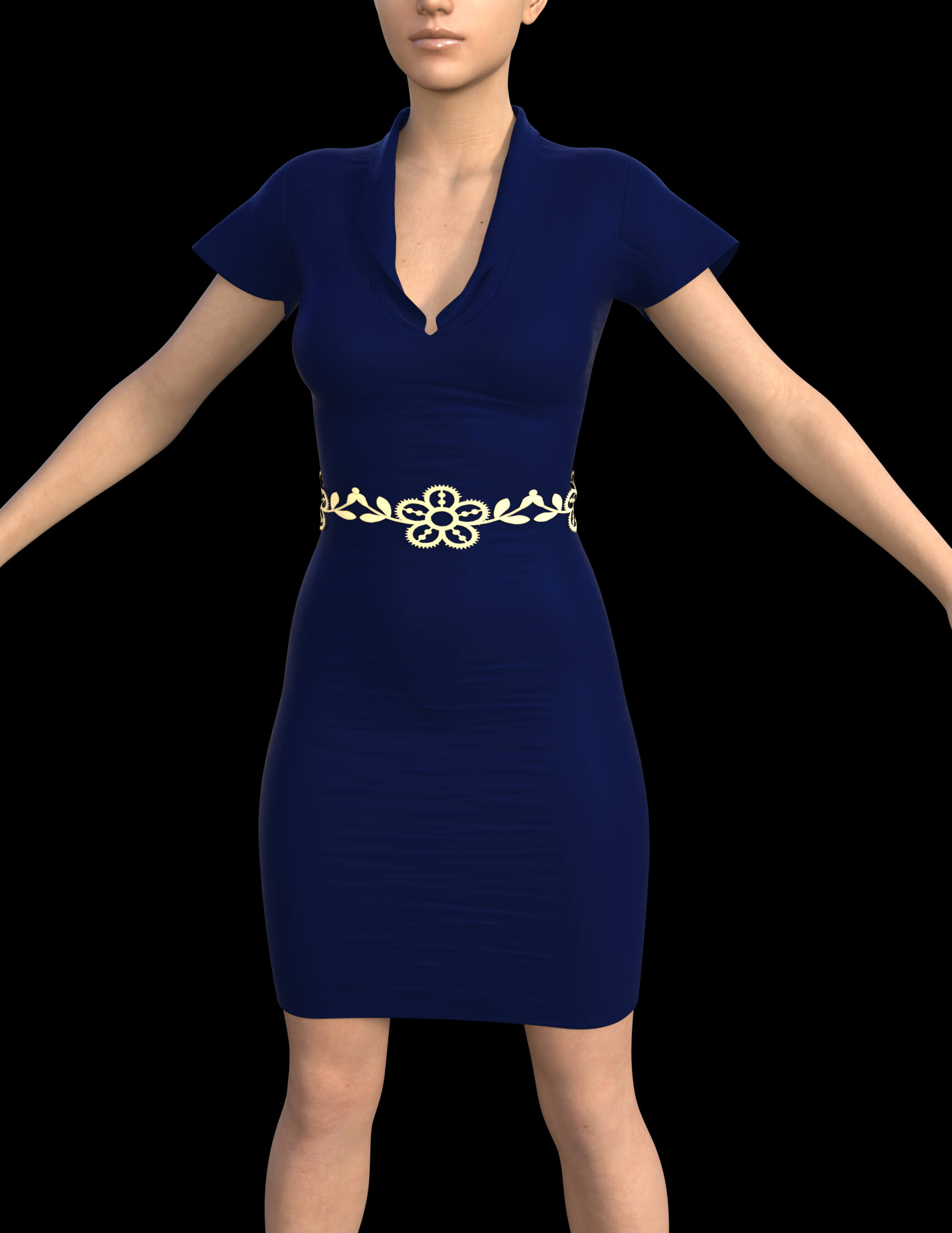 Nia Dress for Genesis 8 Female Daz Content