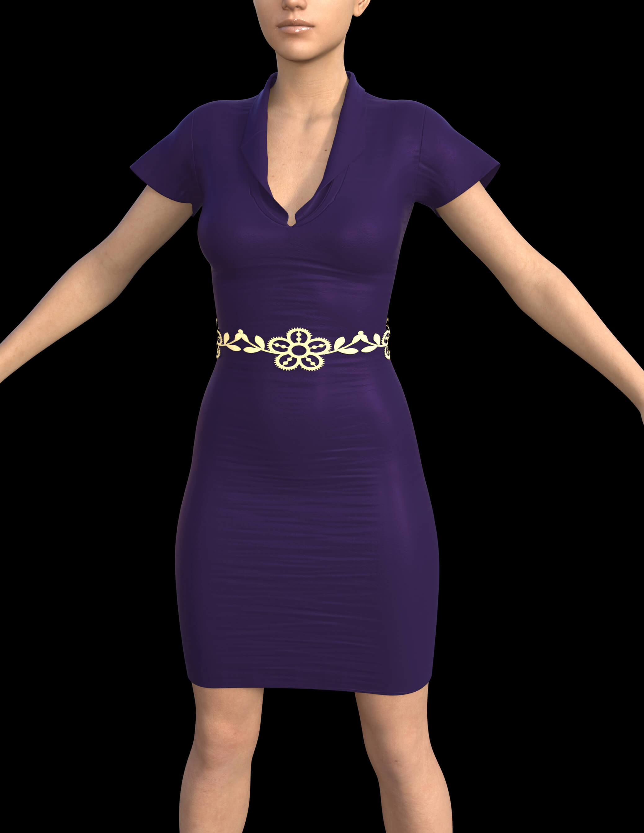 Nia Dress for Genesis 8 Female Daz Content