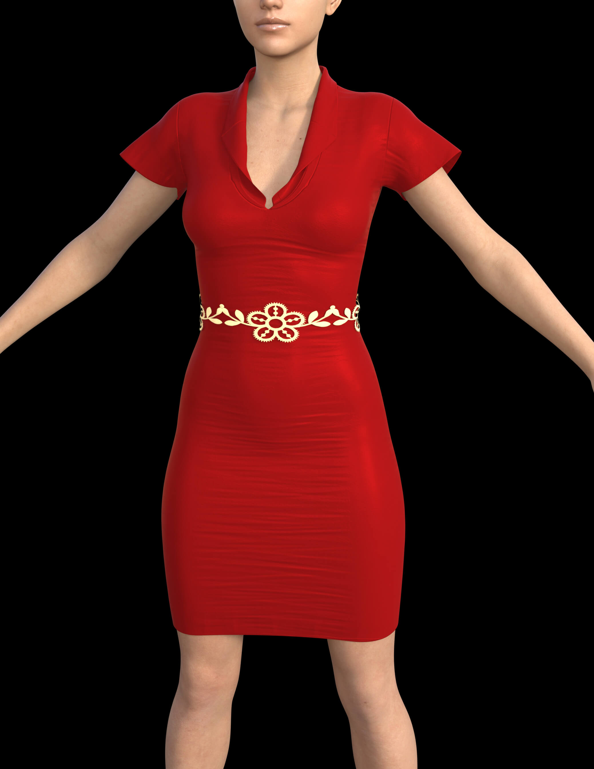 Nia Dress for Genesis 8 Female Daz Content