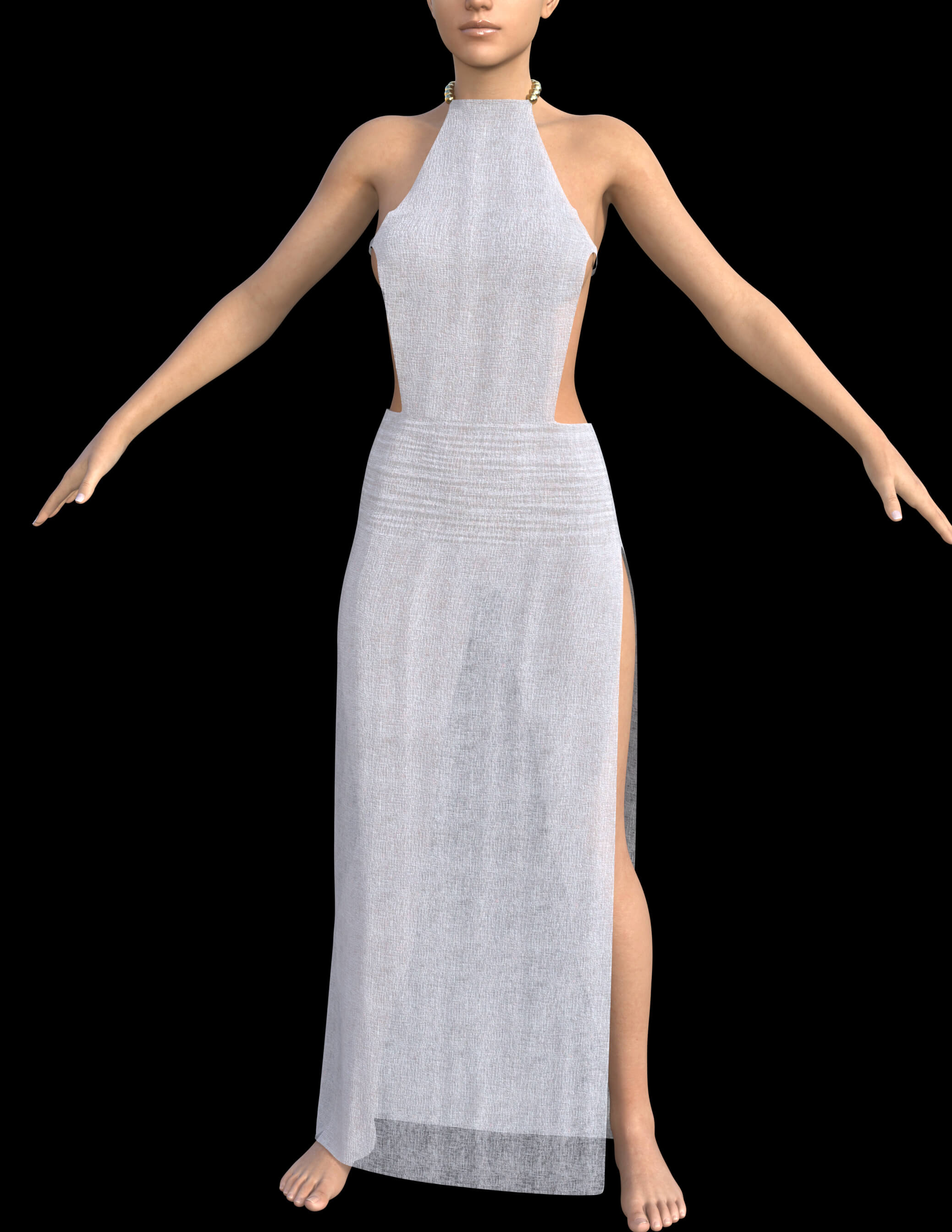 Praia Dress for Genesis 8 Female Daz Content