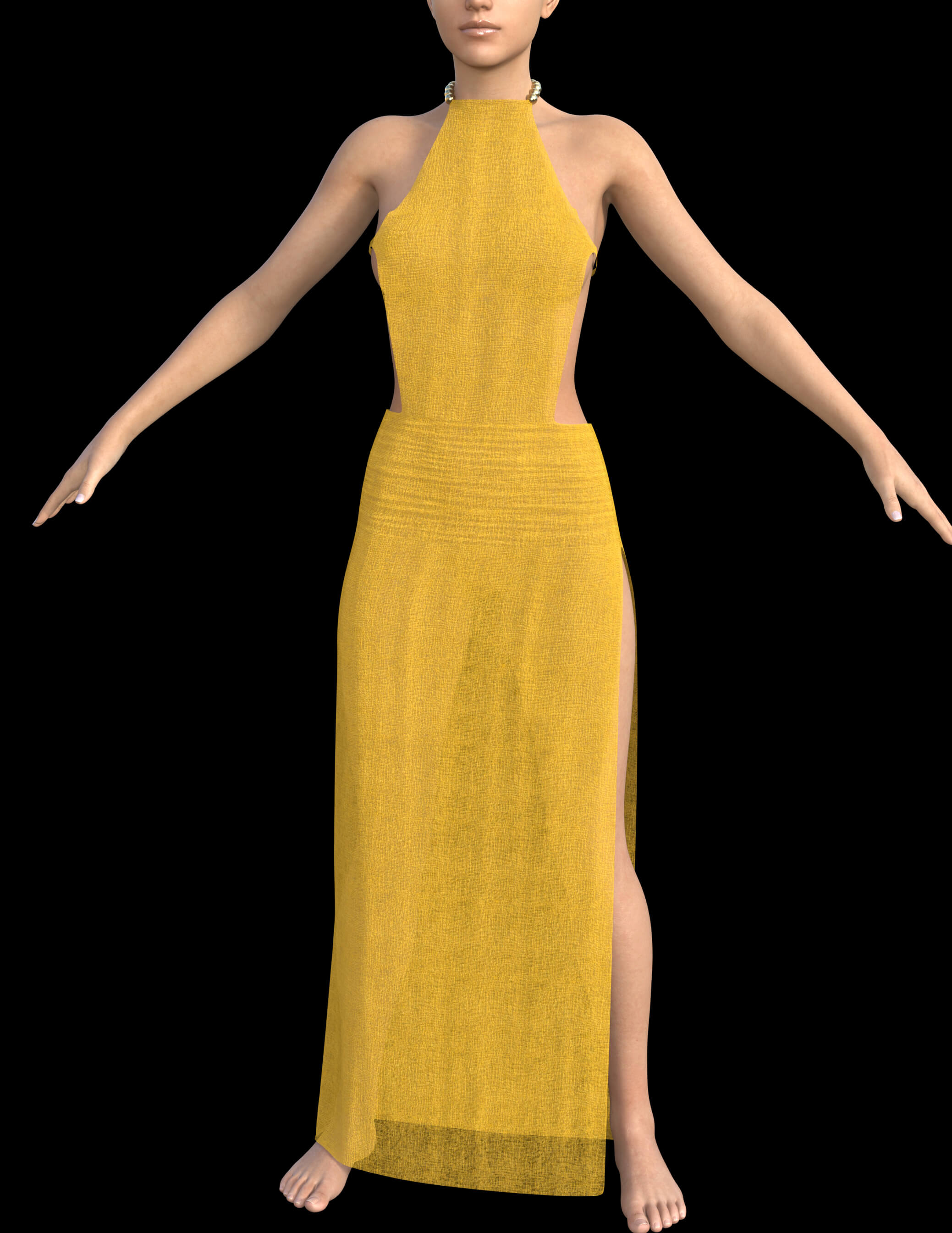 Praia Dress for Genesis 8 Female Daz Content