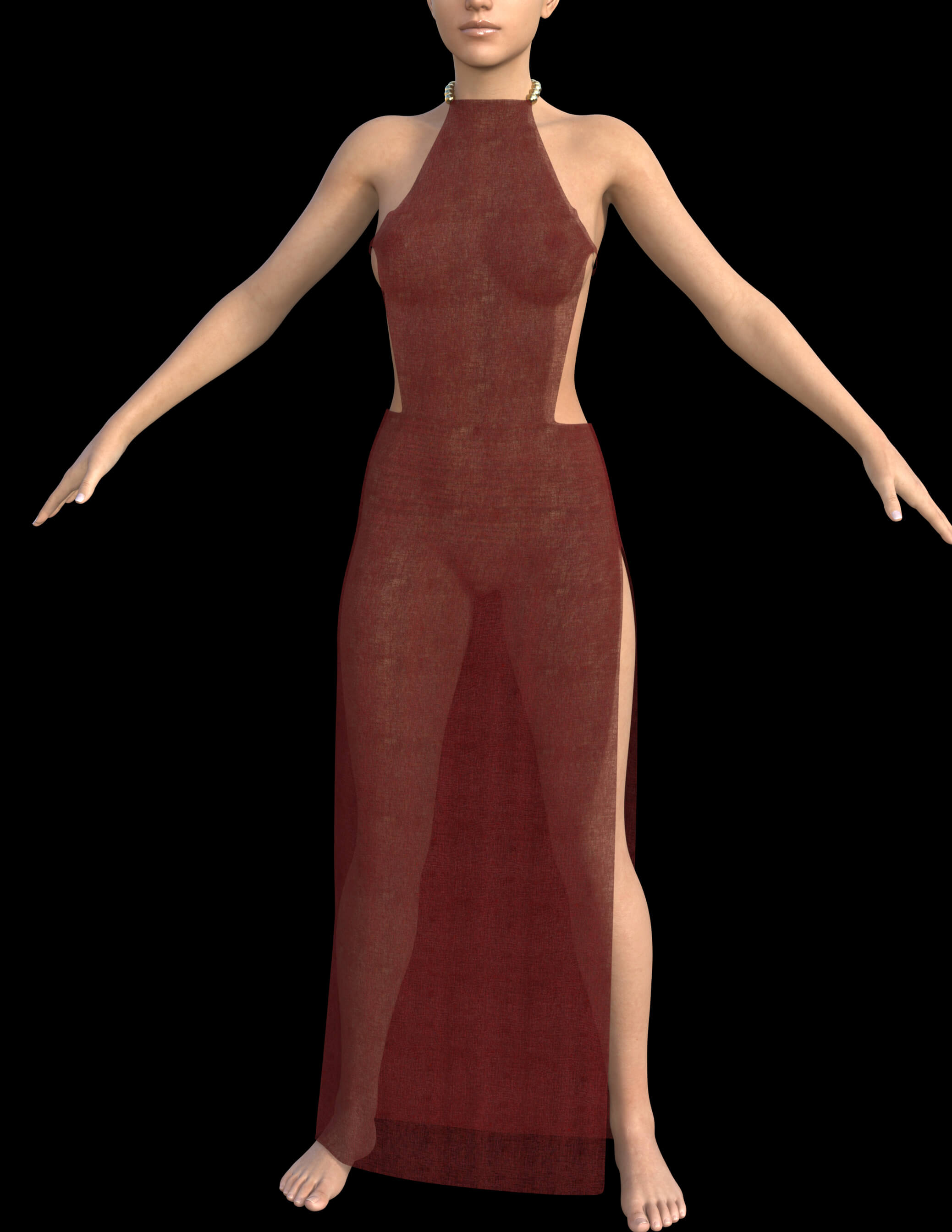 Praia Dress for Genesis 8 Female Daz Content