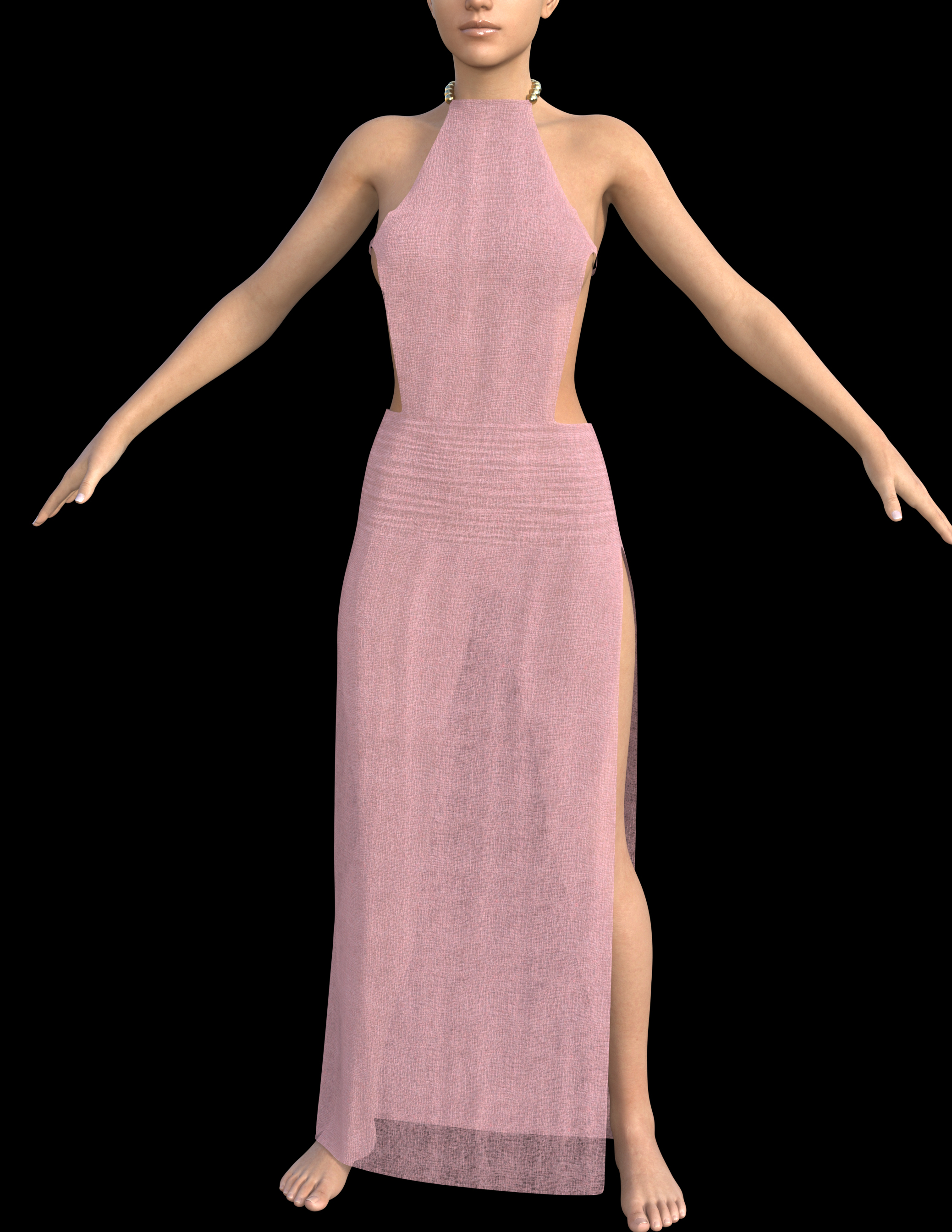 Praia Dress for Genesis 8 Female Daz Content