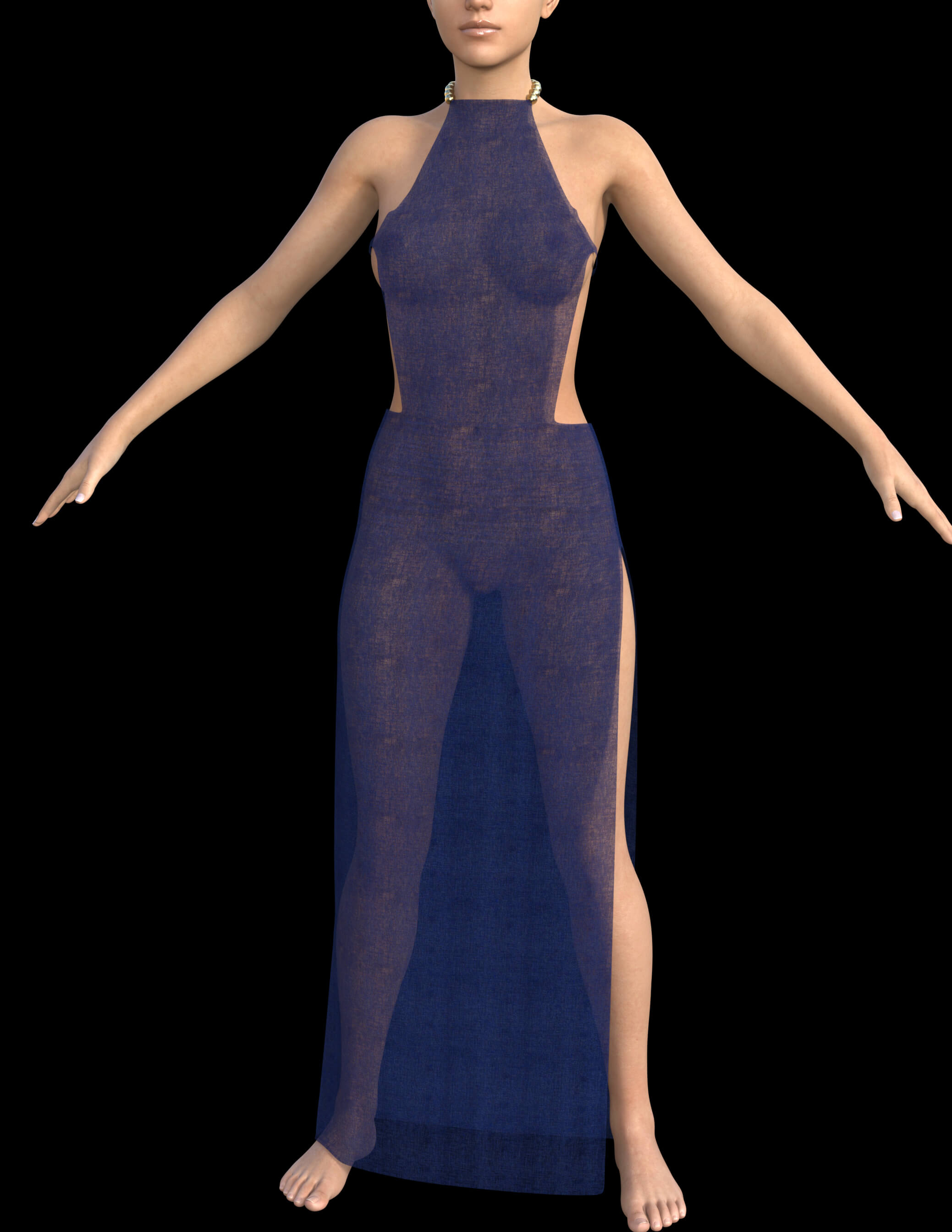 Praia Dress for Genesis 8 Female Daz Content