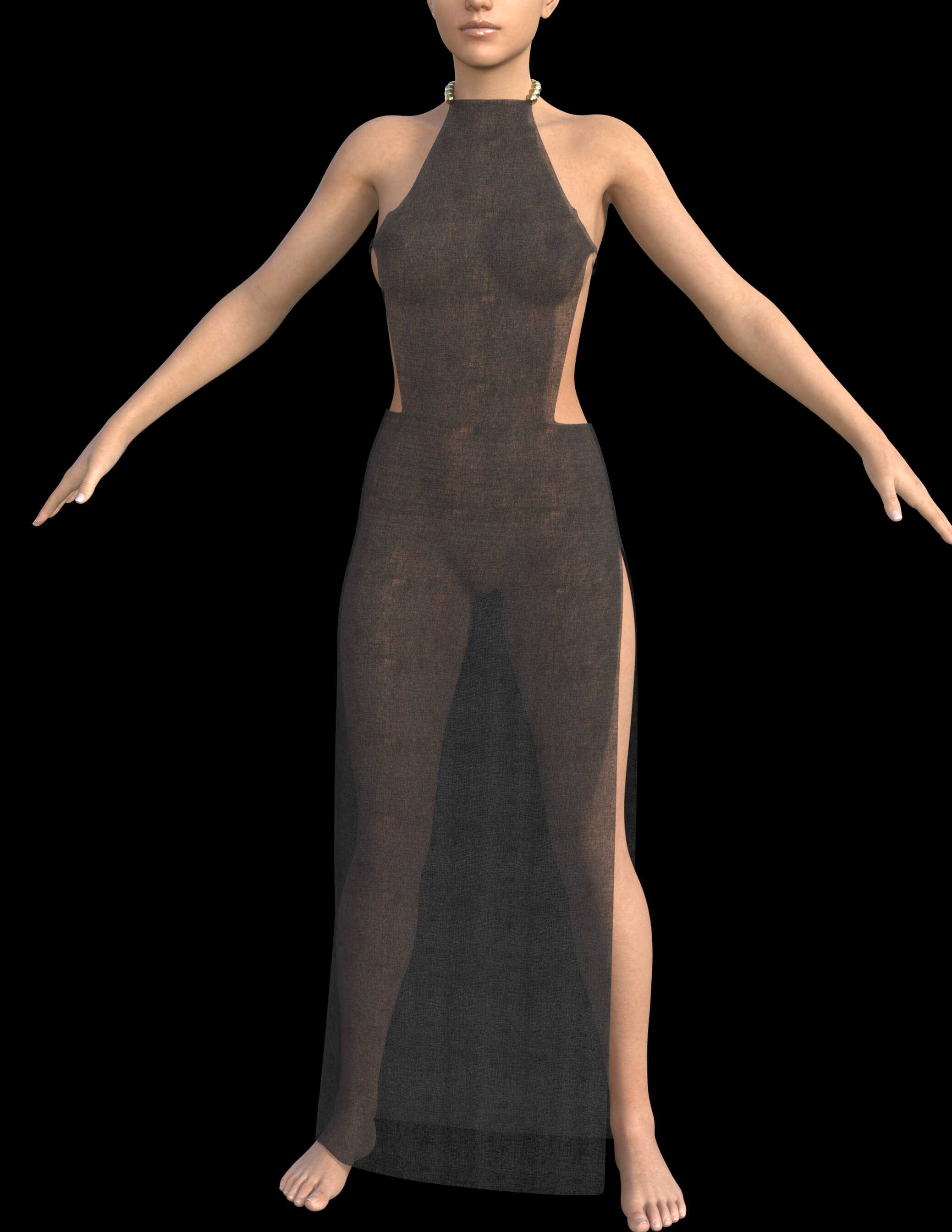 Praia Dress for Genesis 8 Female Daz Content