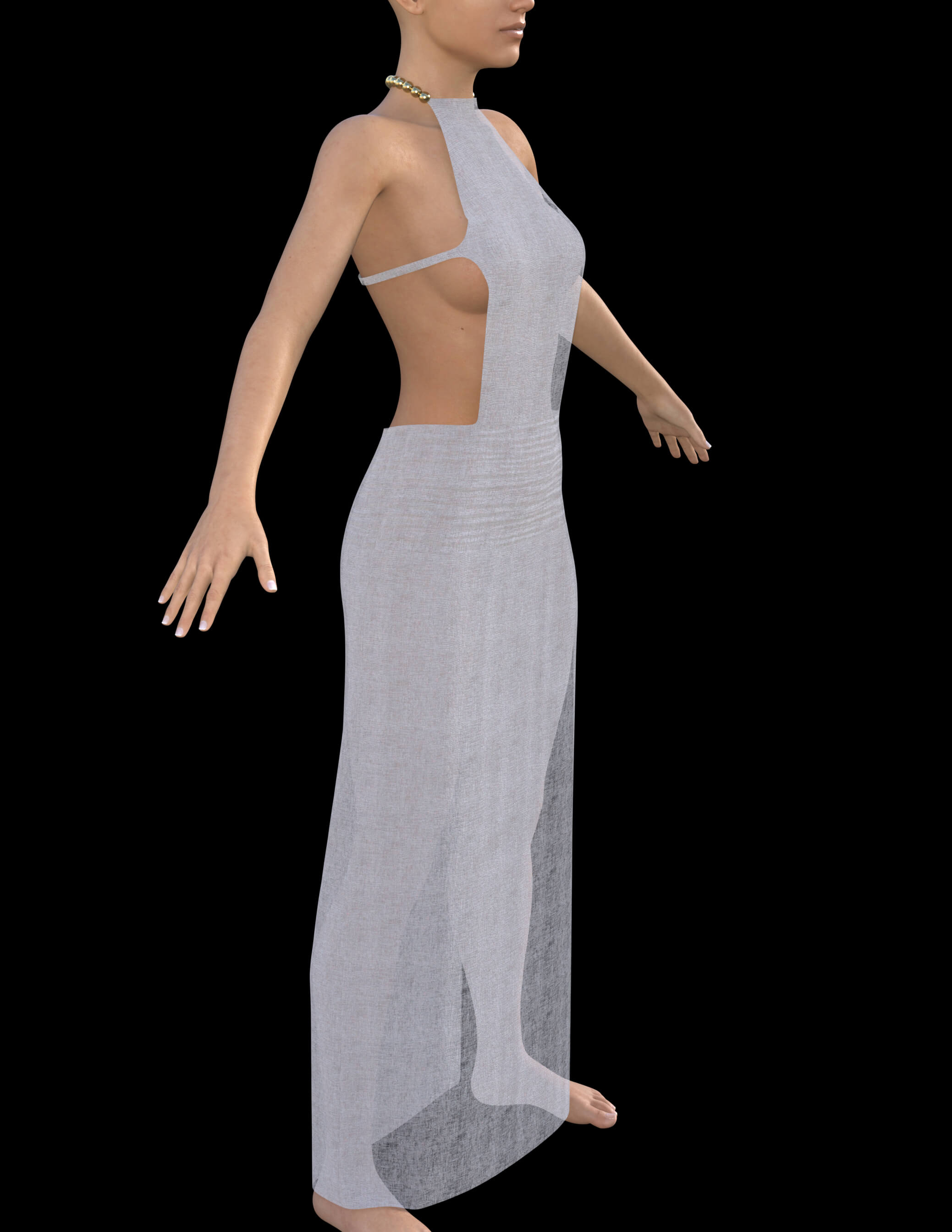 Praia Dress for Genesis 8 Female Daz Content