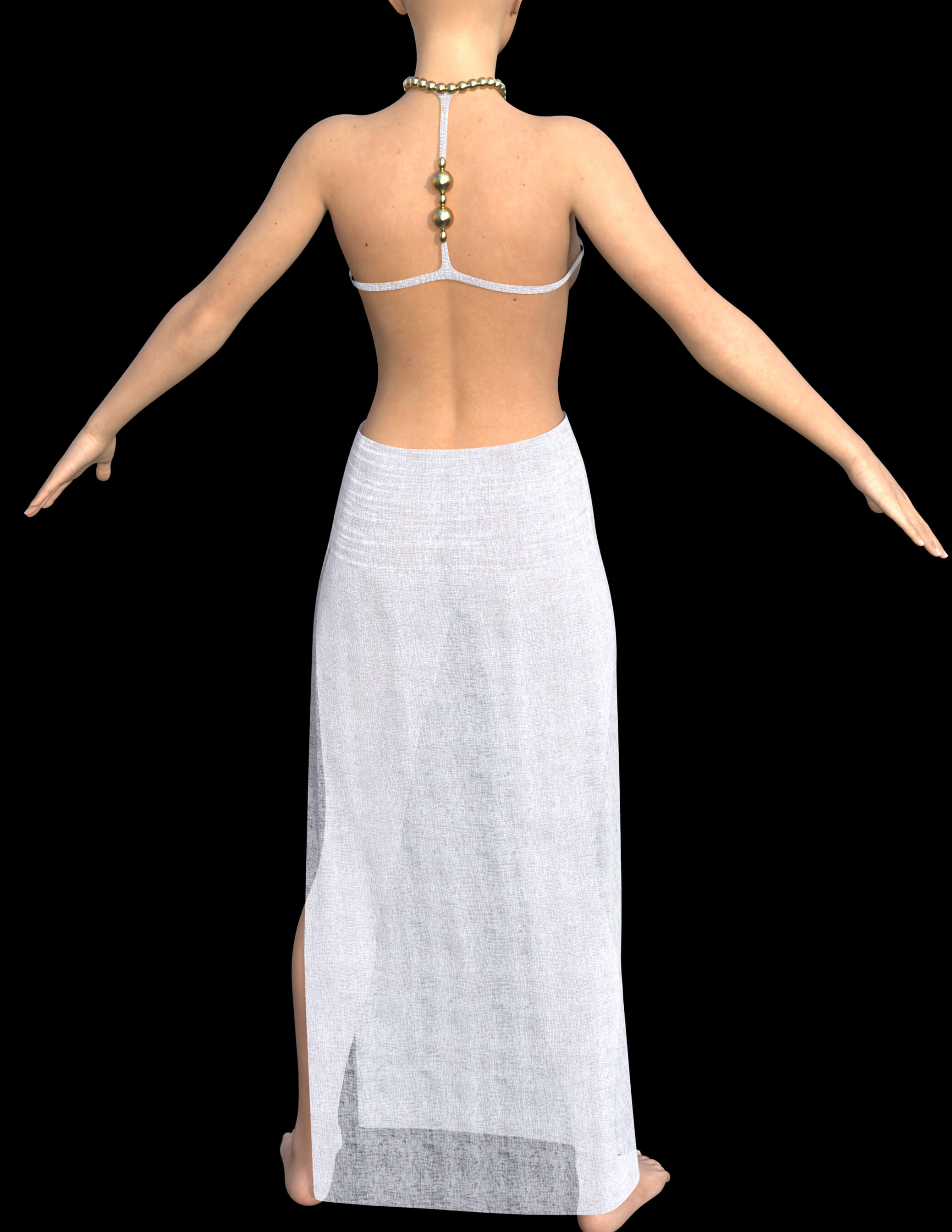 Praia Dress for Genesis 8 Female Daz Content