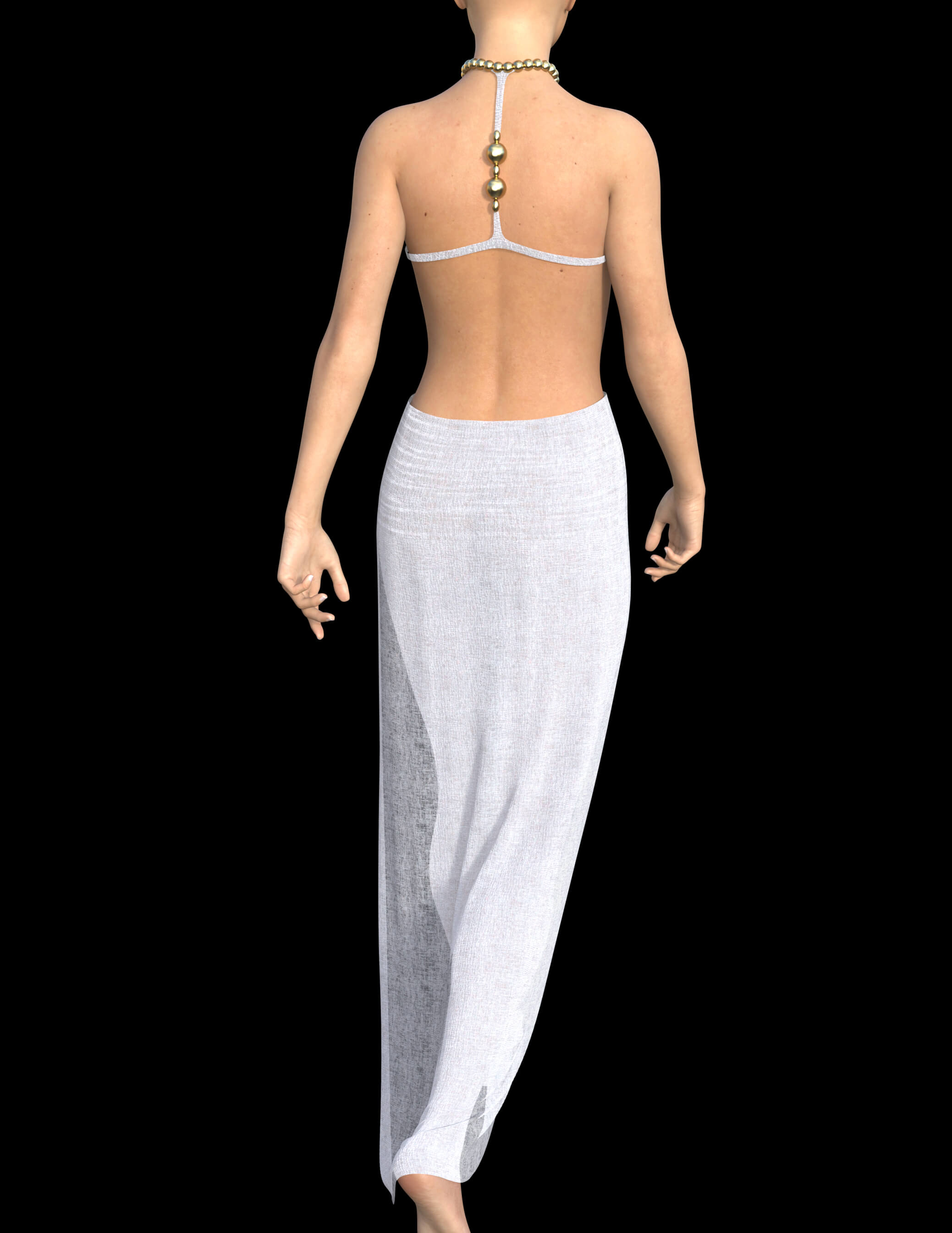 Praia Dress for Genesis 8 Female Daz Content