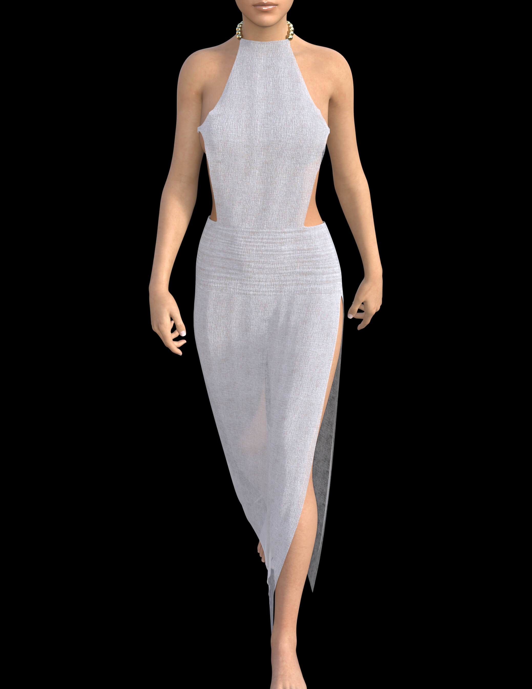 Praia Dress for Genesis 8 Female Daz Content