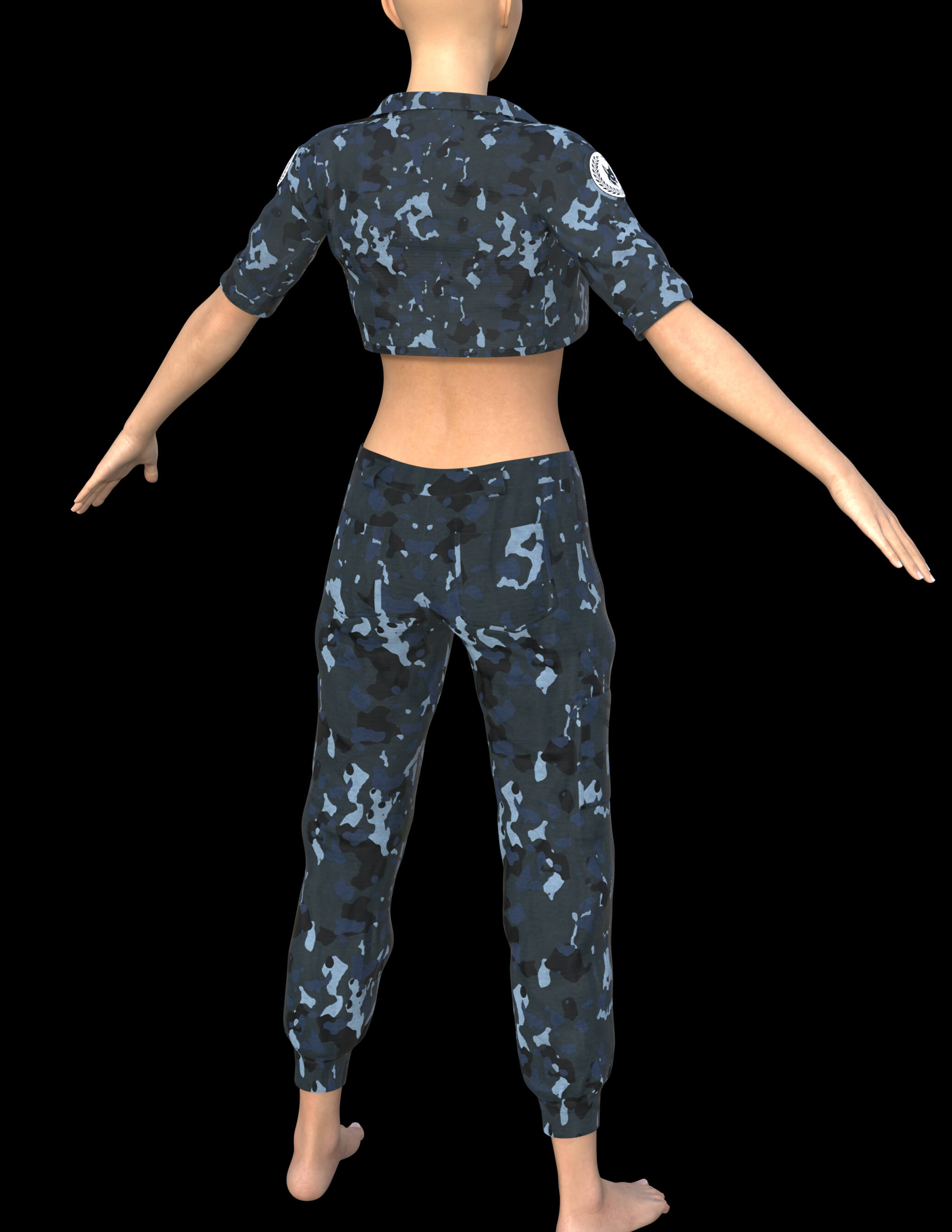 Ranger Outfit for Genesis 8 Female Daz Content