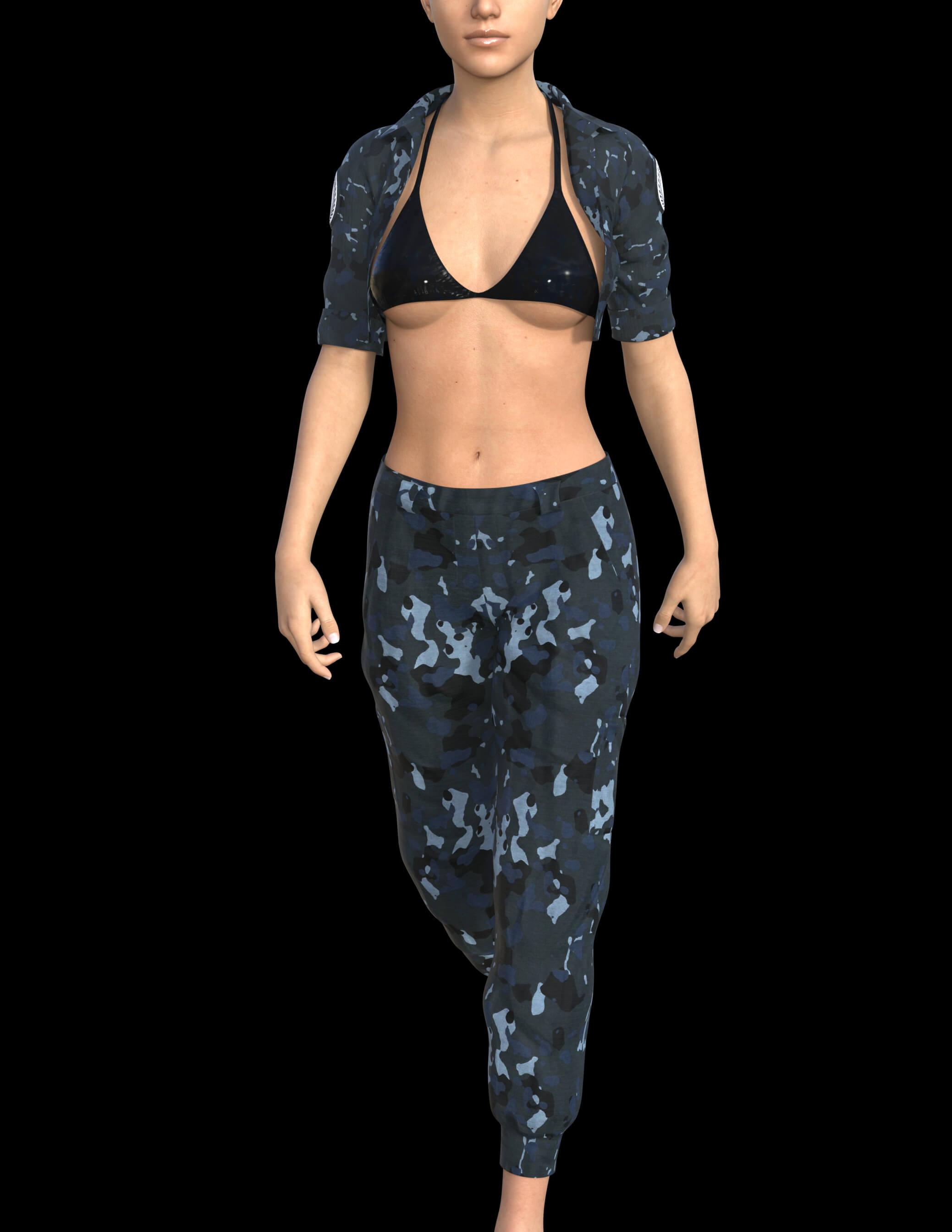 Ranger Outfit for Genesis 8 Female Daz Content