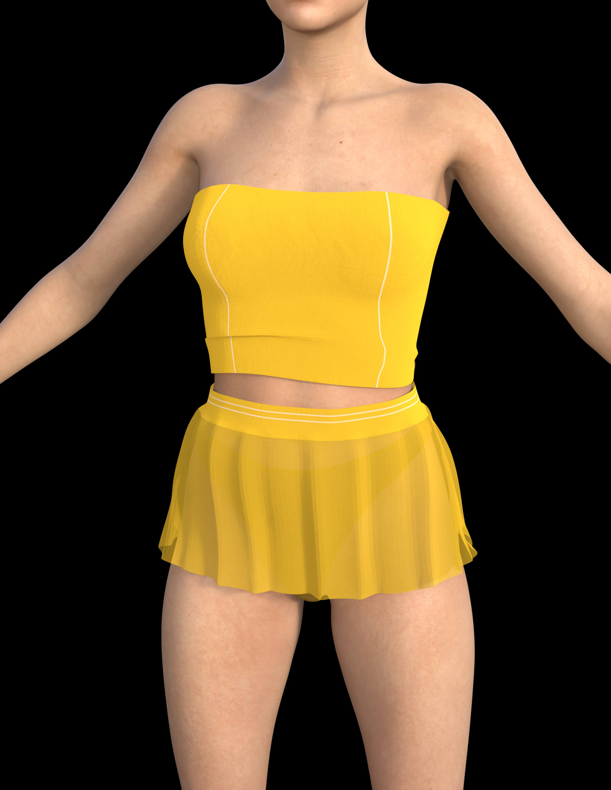 Short Retro Dress for Genesis 8 Female Daz Content