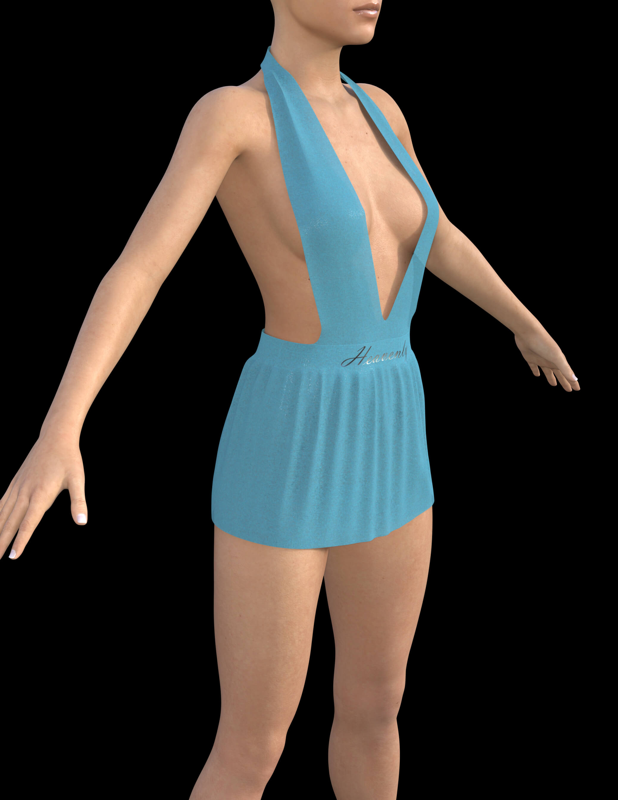 Short Summer Outfit for Genesis 8 Female Daz Content