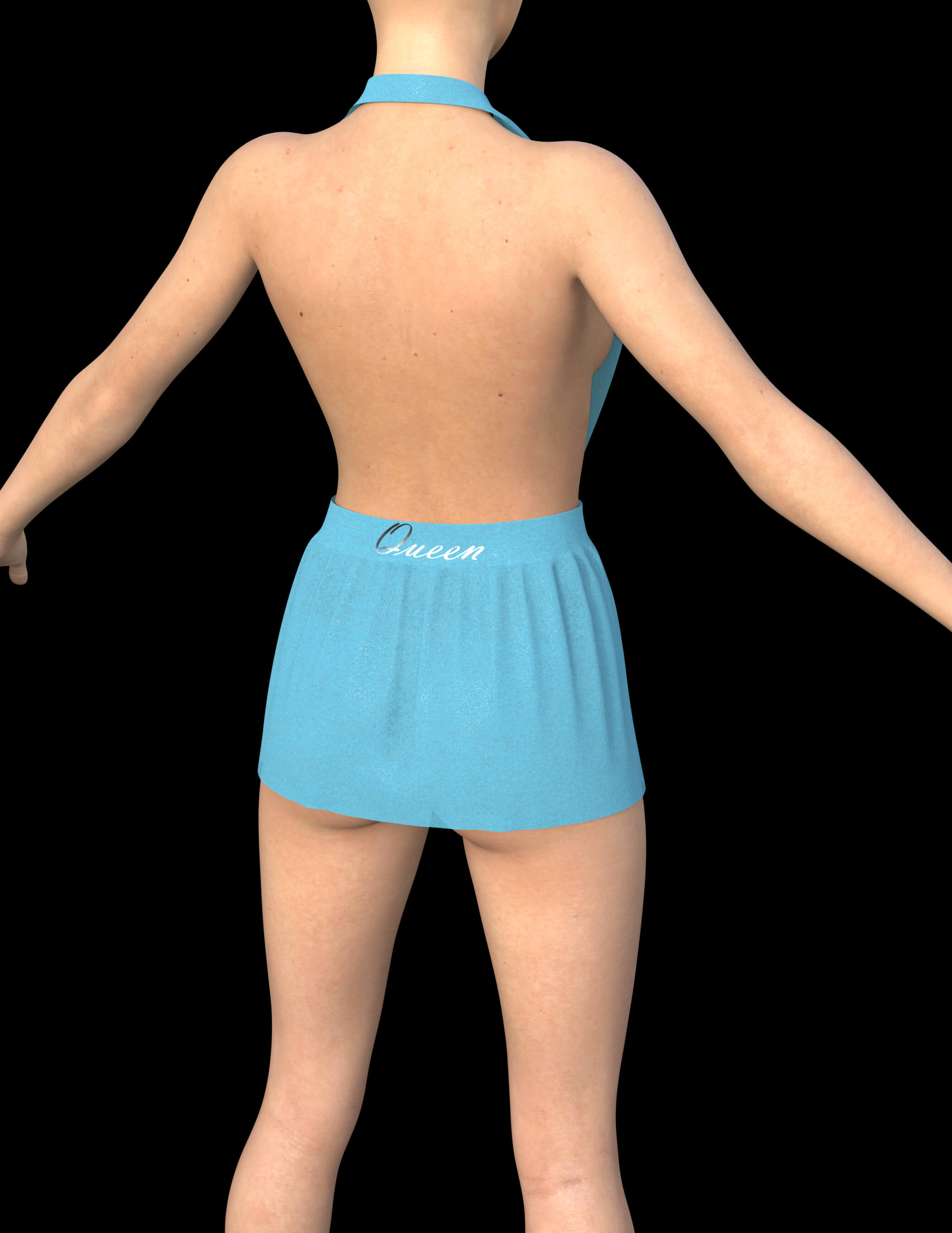 Short Summer Outfit for Genesis 8 Female Daz Content