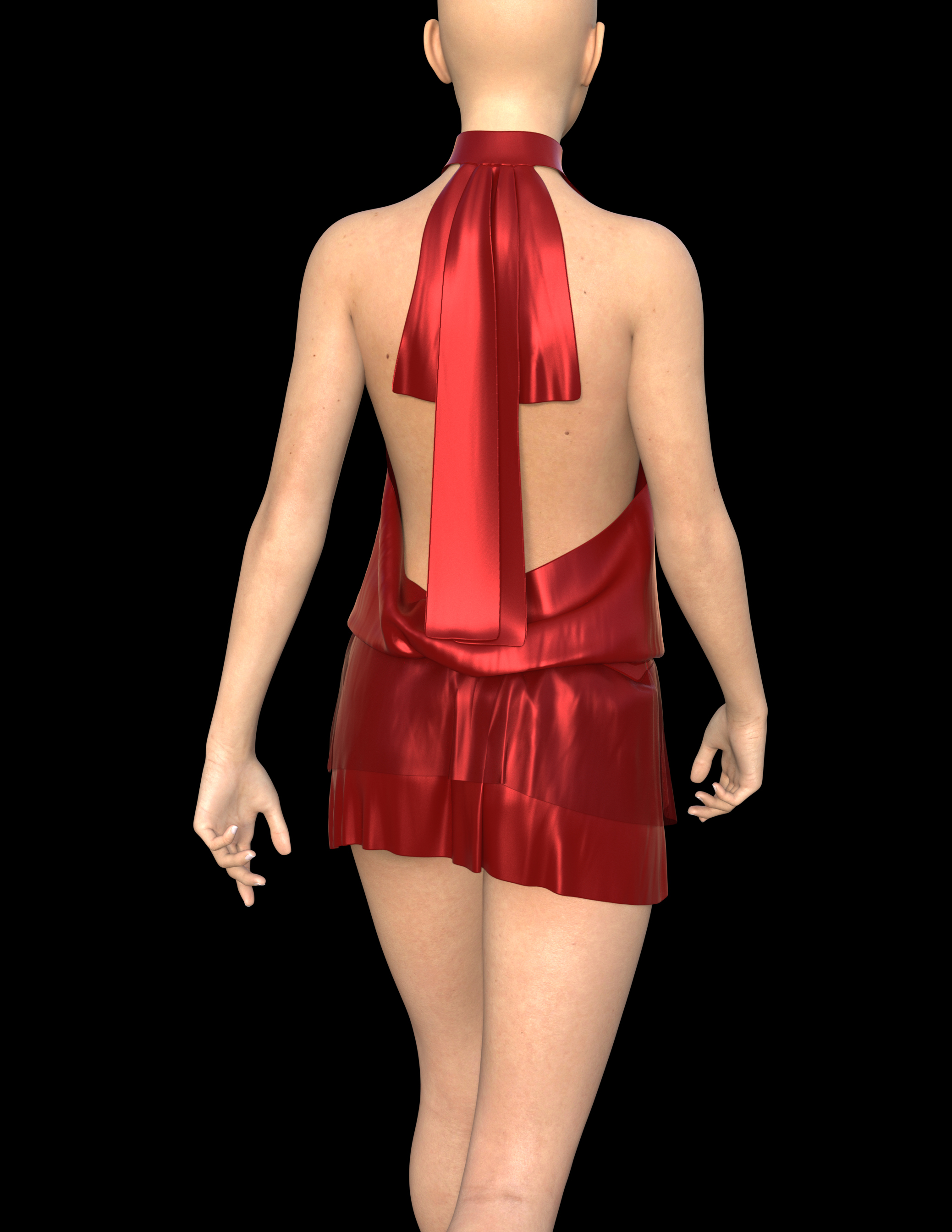 Vestido Dress for Genesis 8 Female Daz Content