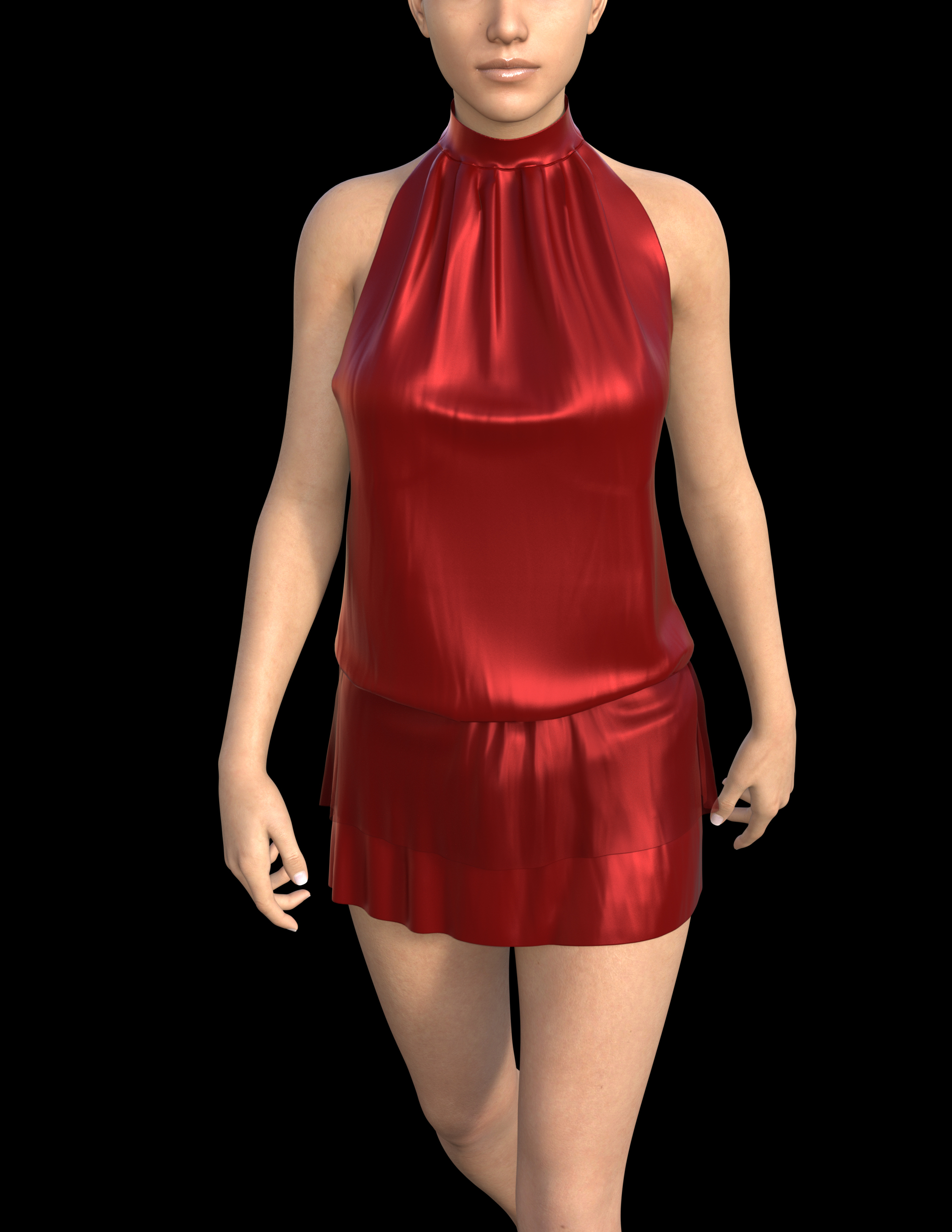 Vestido Dress for Genesis 8 Female Daz Content