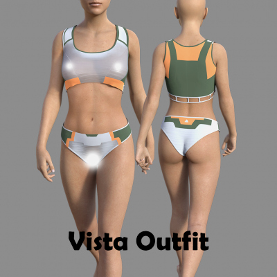 Vista Outfit for Genesis 8 Female Daz Content