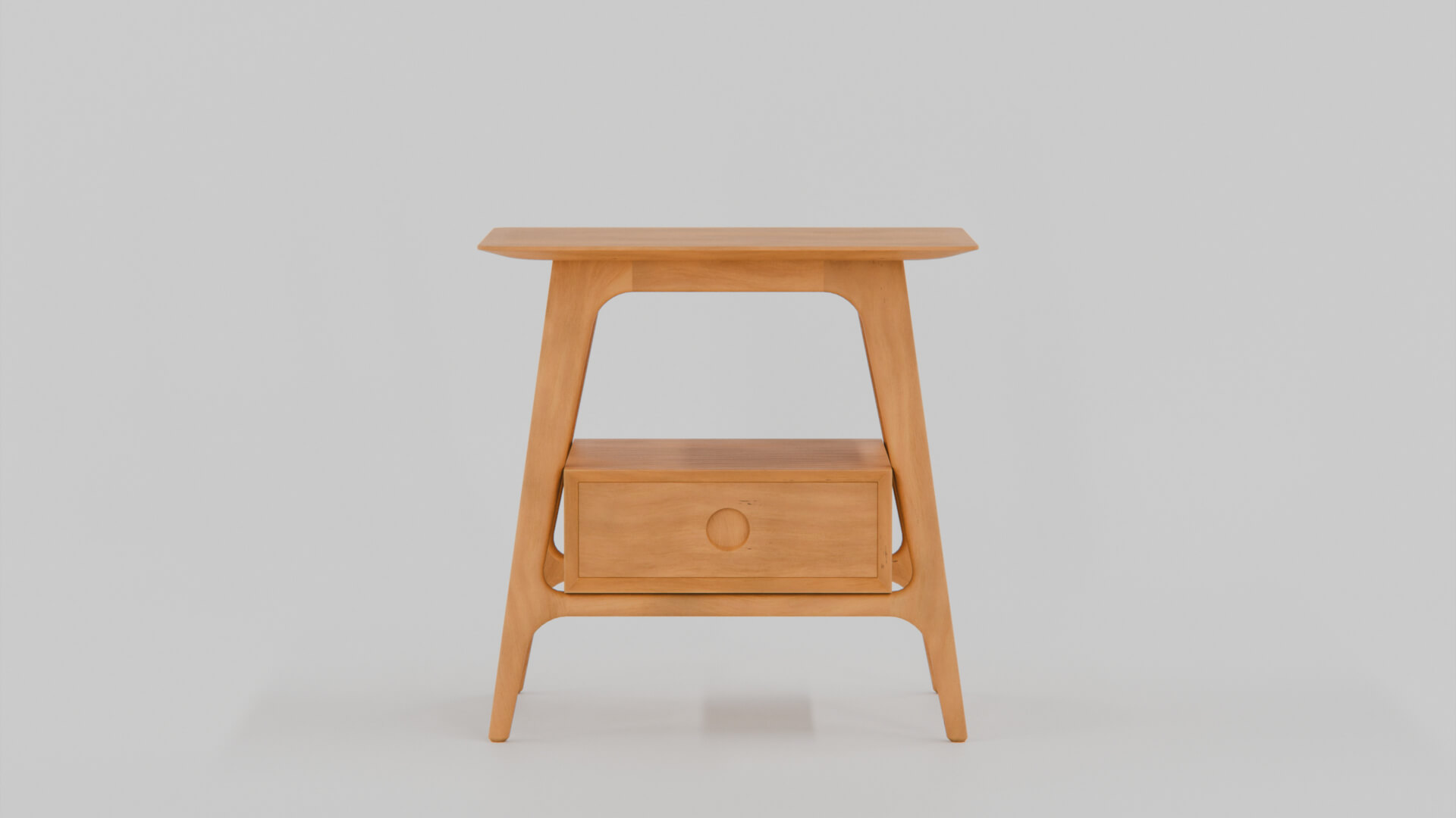 Antonio Scandinavian Bedside Table 3D Model