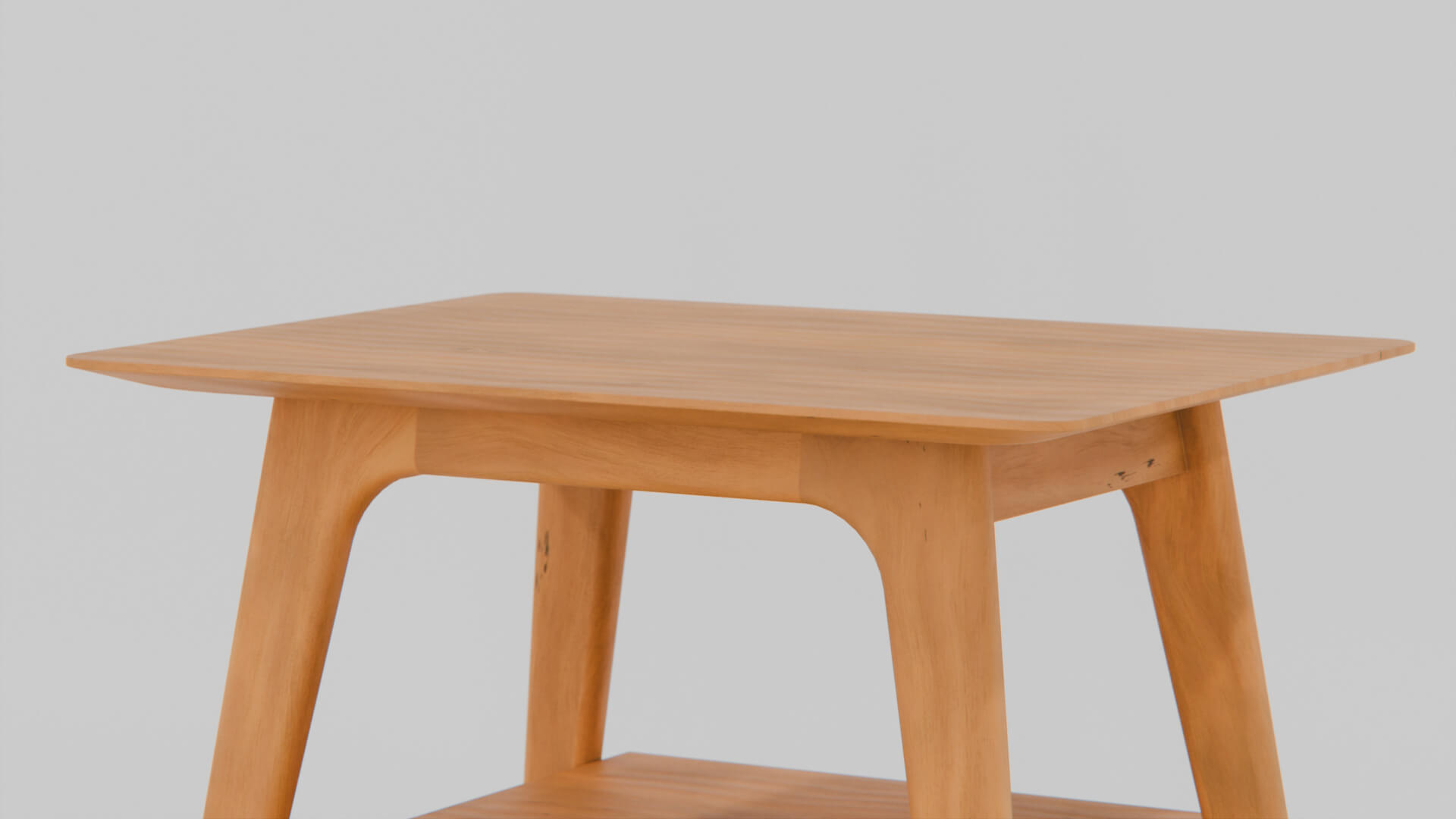 Antonio Scandinavian Bedside Table 3D Model