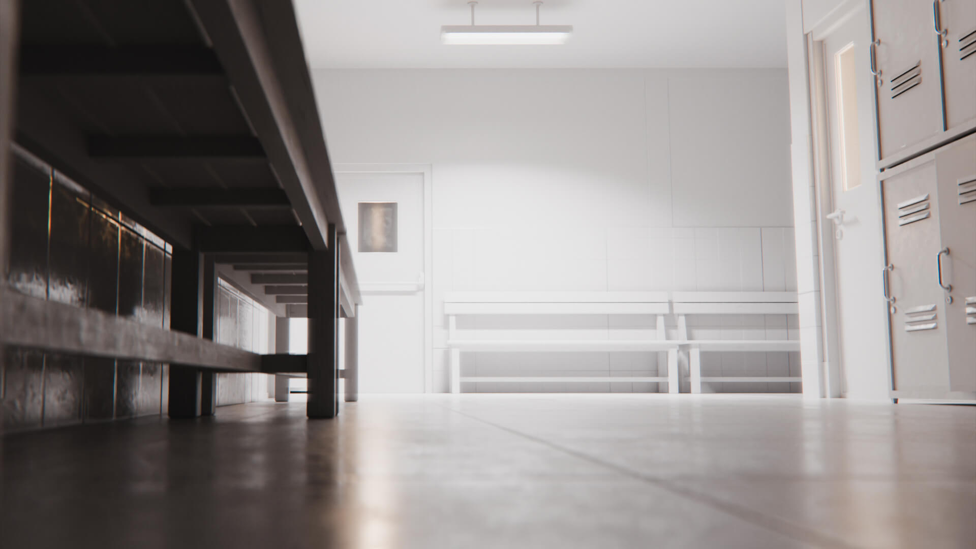 Last Bell School Corridor 3D Model